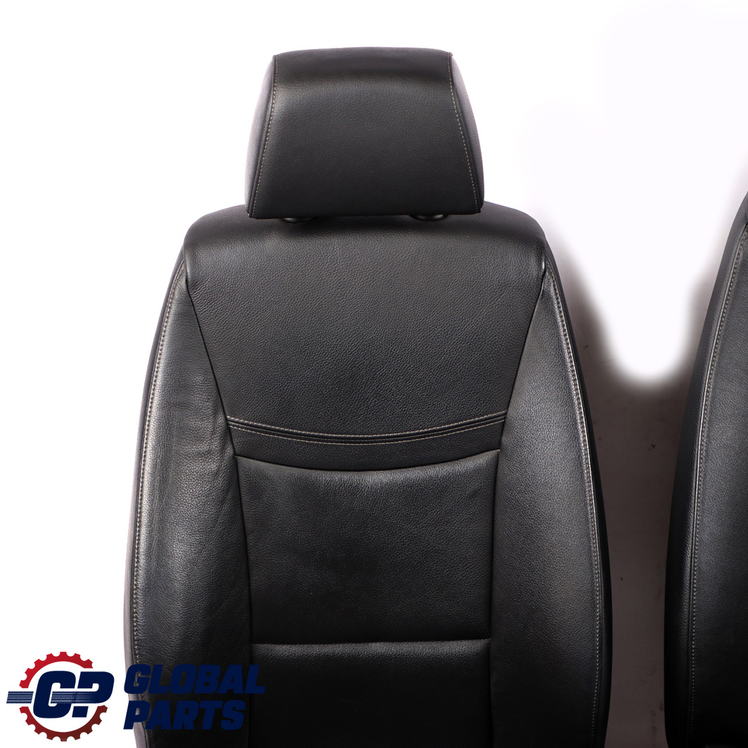 BMW E90 LCI Heated Black Leather Interior Seats Seat with Airbag and Door Cards