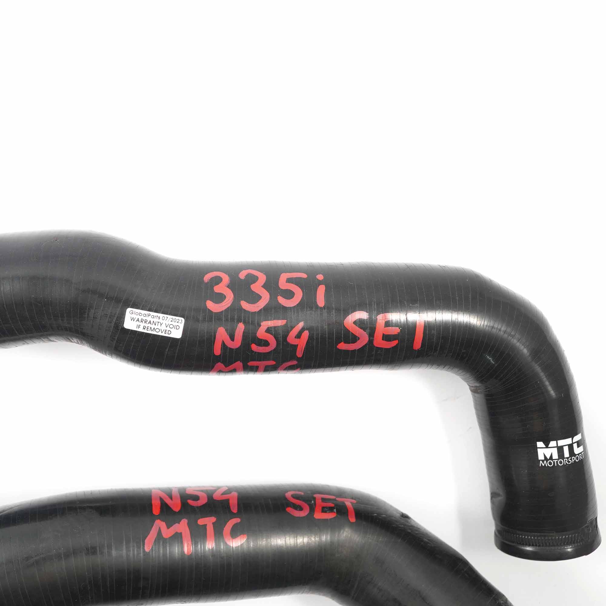 Intake Pipes BMW E90 E91 E92 335i N54 Hose Set MTC Motorsport