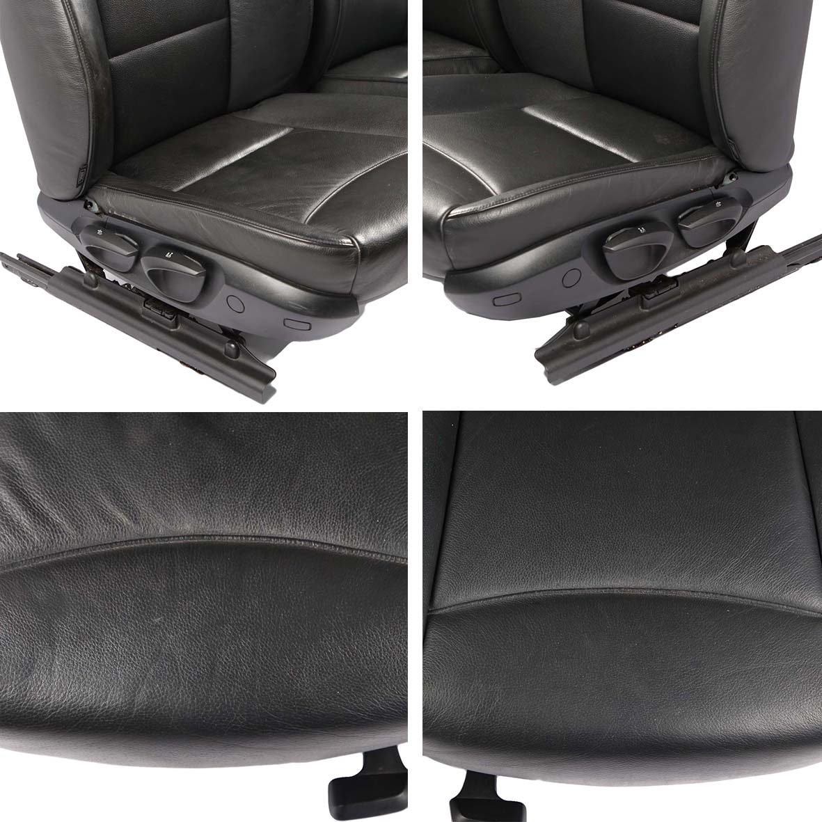 BMW E90 Saloon Black Leather Interior Seats Front Rear Seat with Door Cards