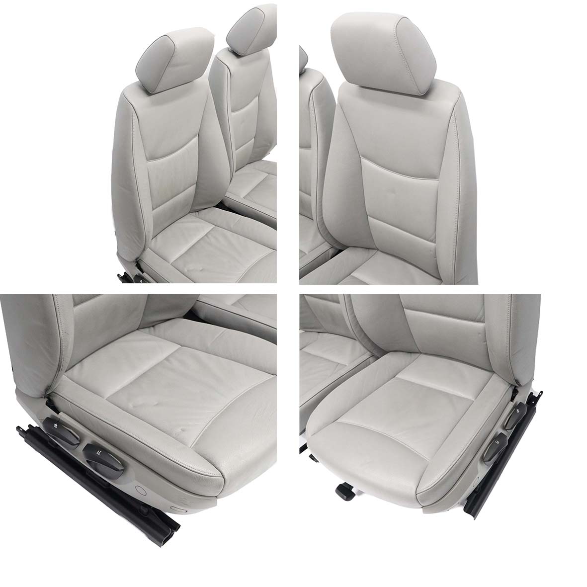 Seats BMW E90 Grey Leather Interior Front Rear Seat with Door Cards