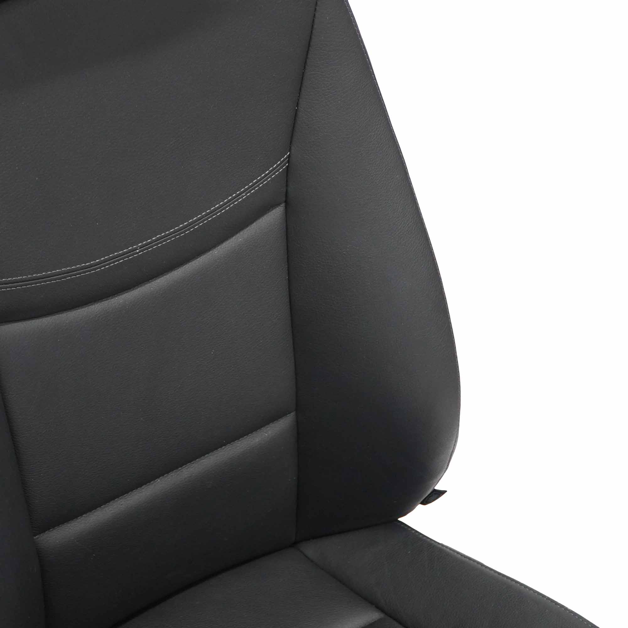 Leather Seats BMW E91 LCI Touring Black Interior Front Rear Seat with Door Cards