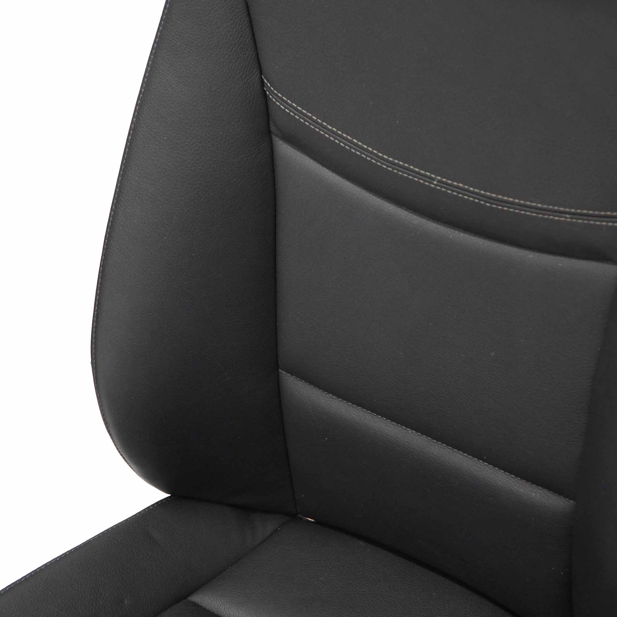 Leather Seats BMW E91 LCI Touring Black Interior Front Rear Seat with Door Cards