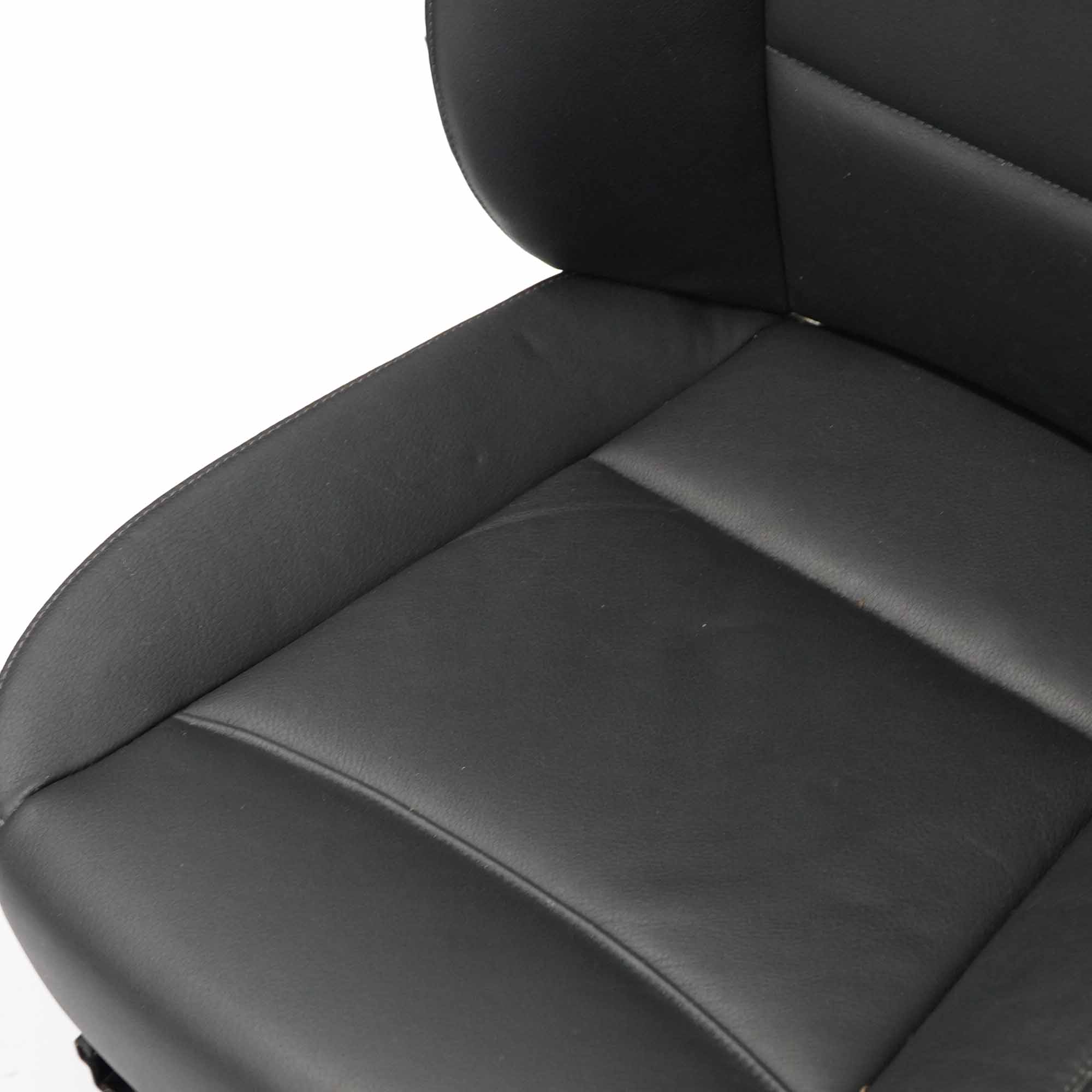 Leather Seats BMW E91 LCI Touring Black Interior Front Rear Seat with Door Cards