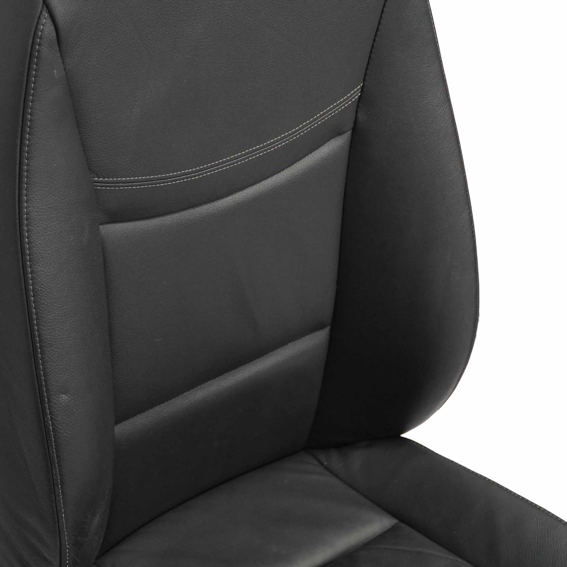 Leather Seats BMW E91 LCI Touring Black Interior Front Rear Seat with Door Cards