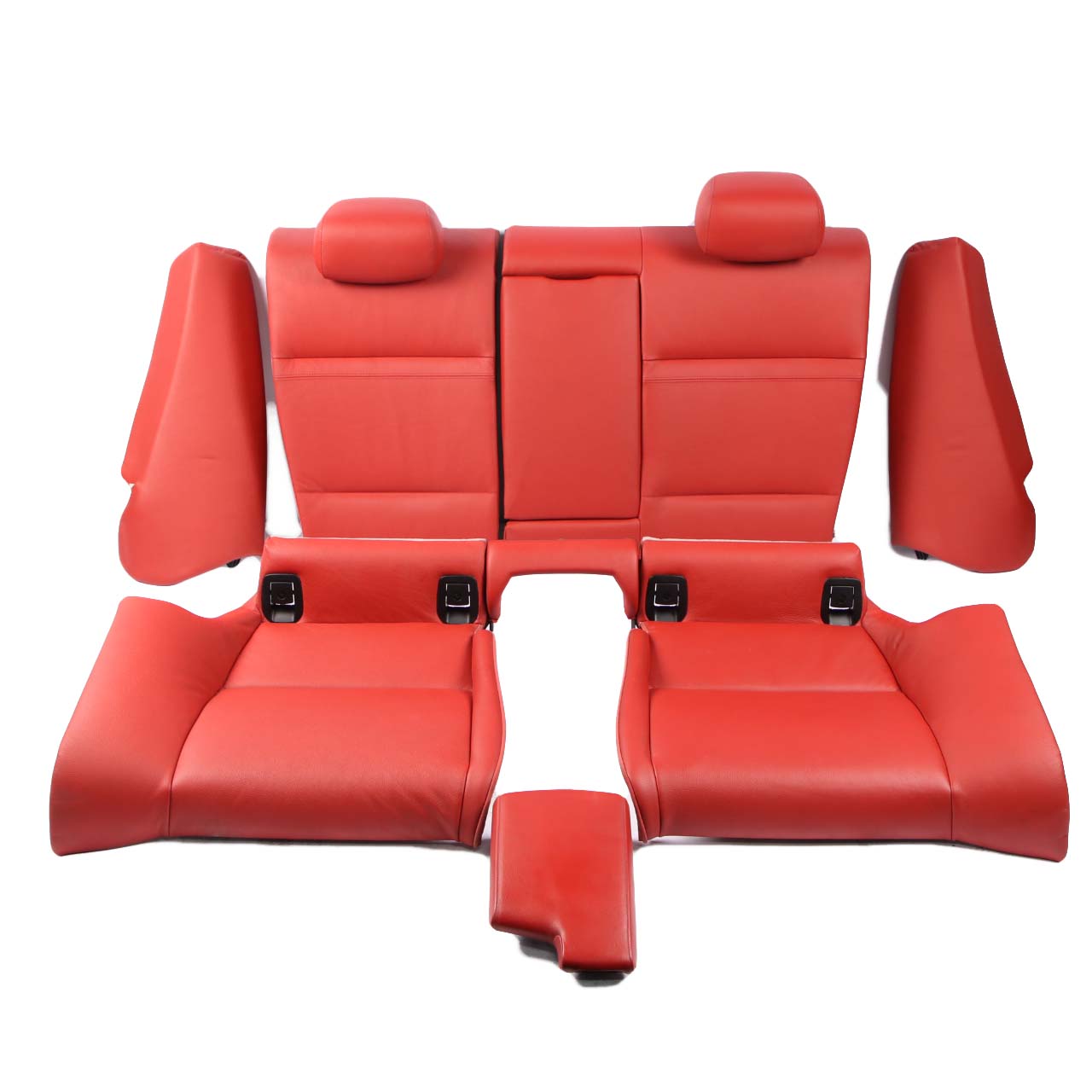 BMW 3 Series E92 Coupe Red Leather Interior Seats Seat With Door Cards Memory