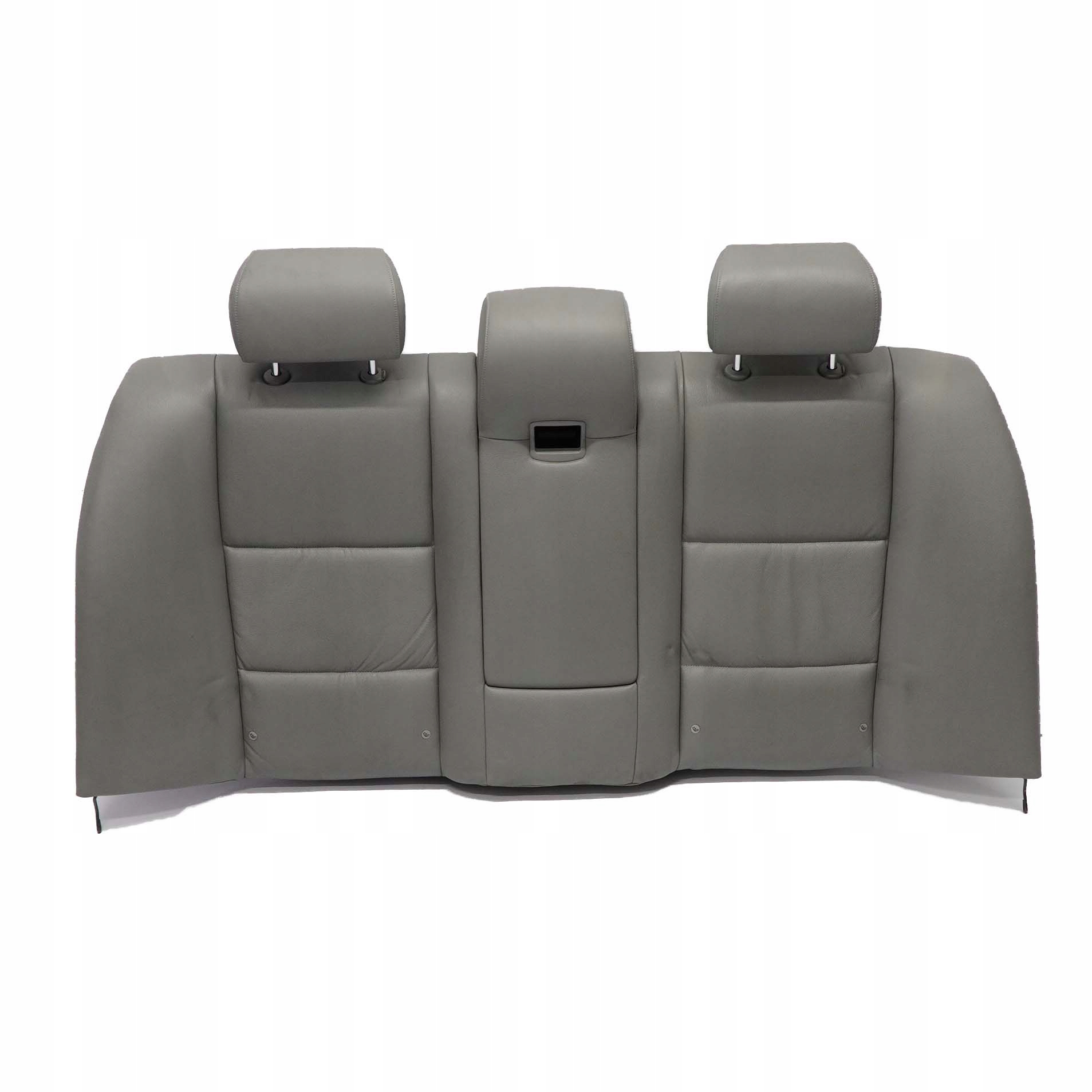 BMW 5 Series E60 1 Interior Rear Seat Backrest Couch Cover Grey Leather