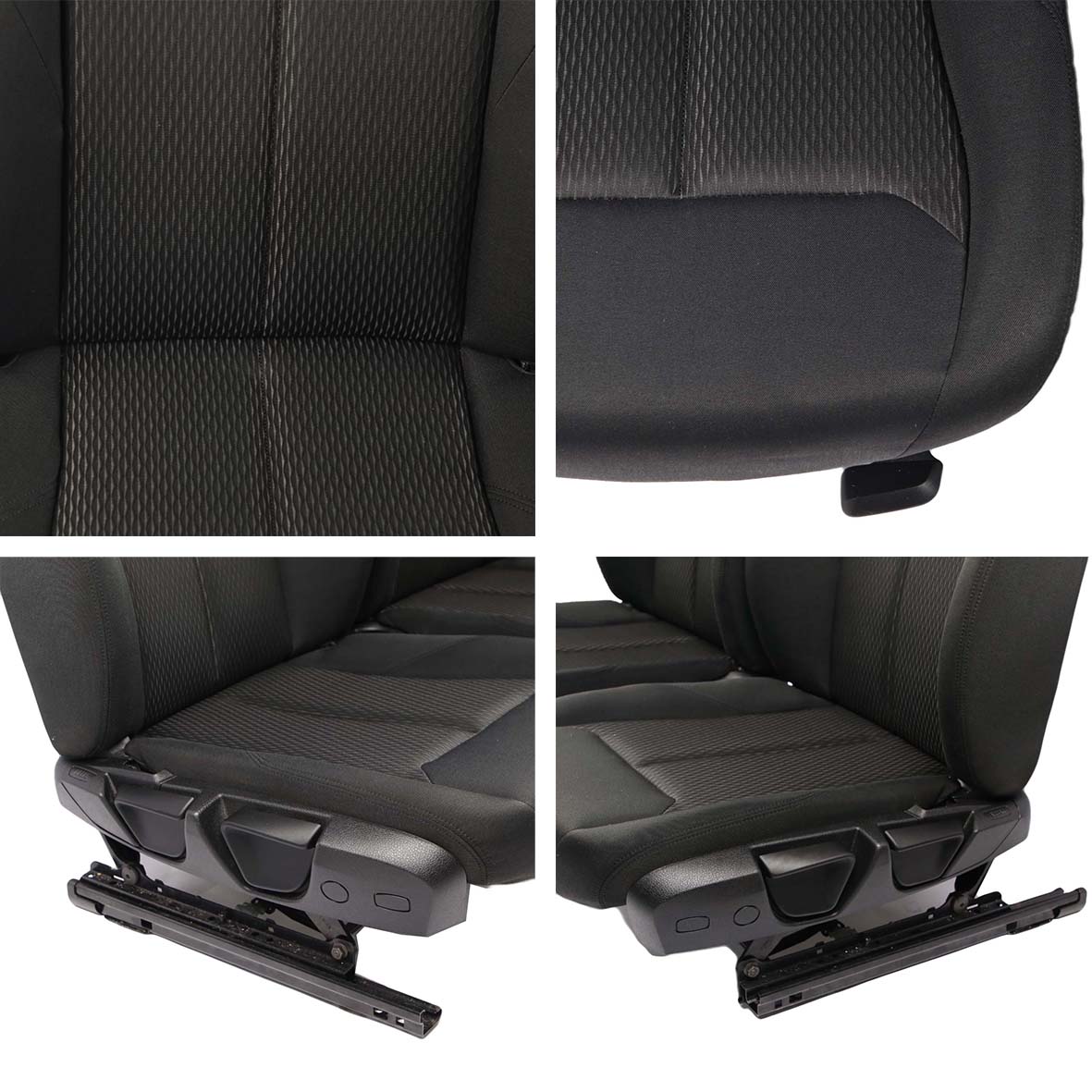 BMW F20 Cloth Fabric Interior Seats Front Rear Black Move Anthracite Door Cards