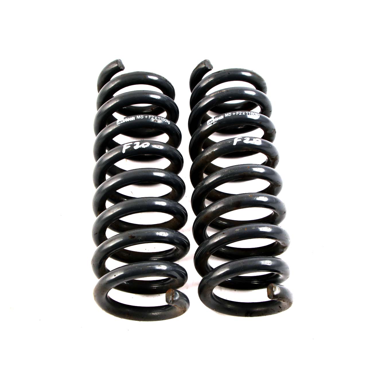 BMW F20 M140i Coil Spring Set Front Rear Left Right N/O/S Motech MS+F2