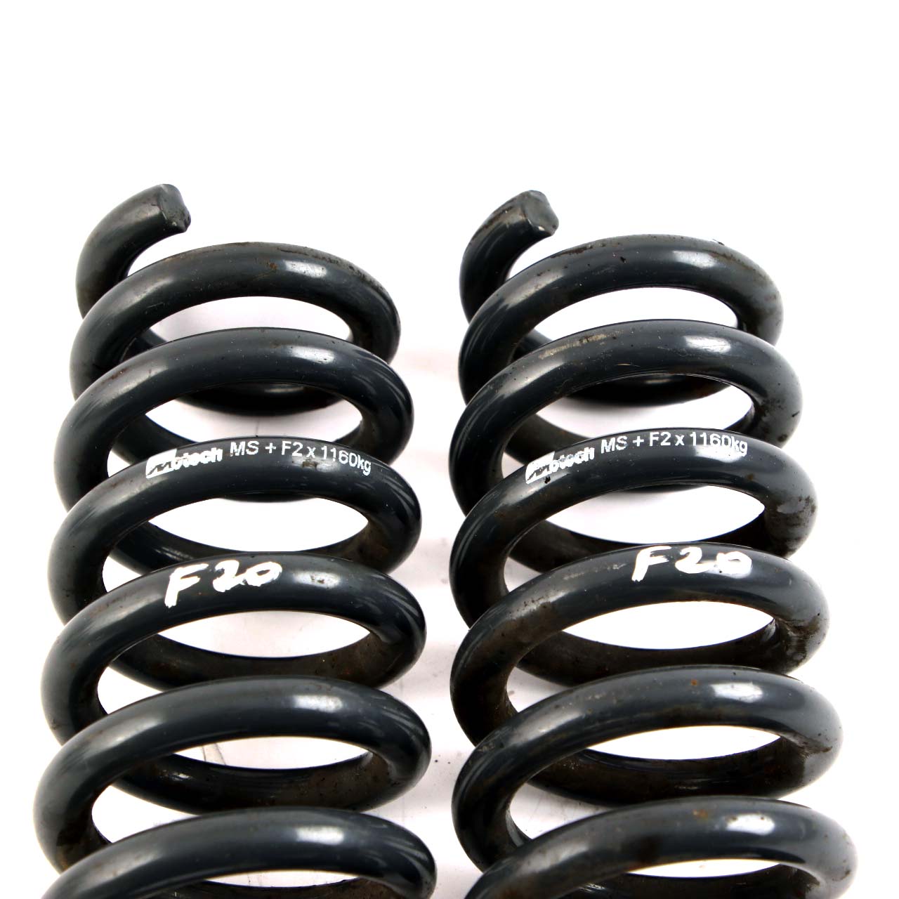 BMW F20 M140i Coil Spring Set Front Rear Left Right N/O/S Motech MS+F2