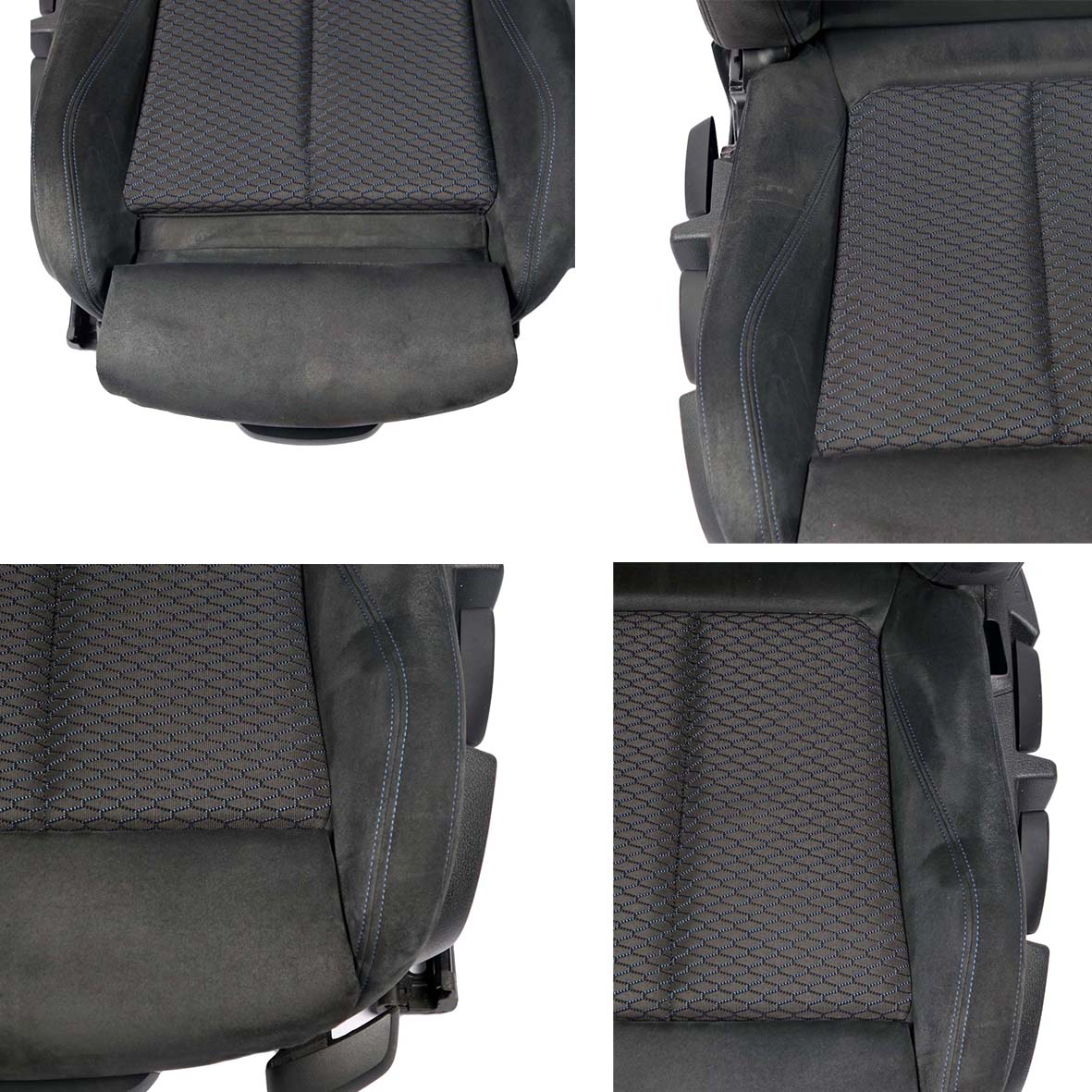 Seats BMW F20 M Sport Cloth Fabric Hexagon Alcantara Interior Seat Door Cards