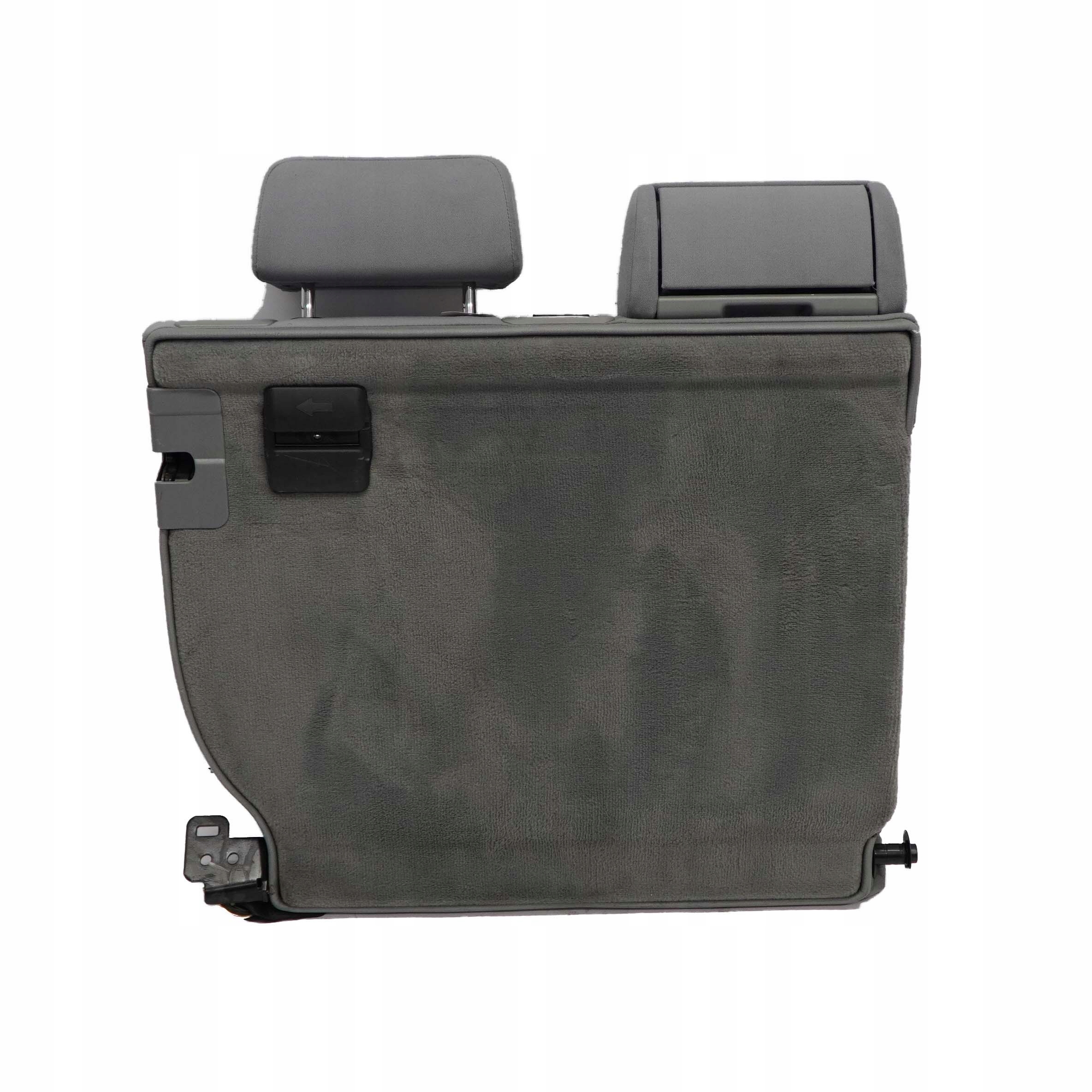 BMW 3 E46 Touring Rear Seat Left N/S Backrest Cover Cloth Jacquard Grey