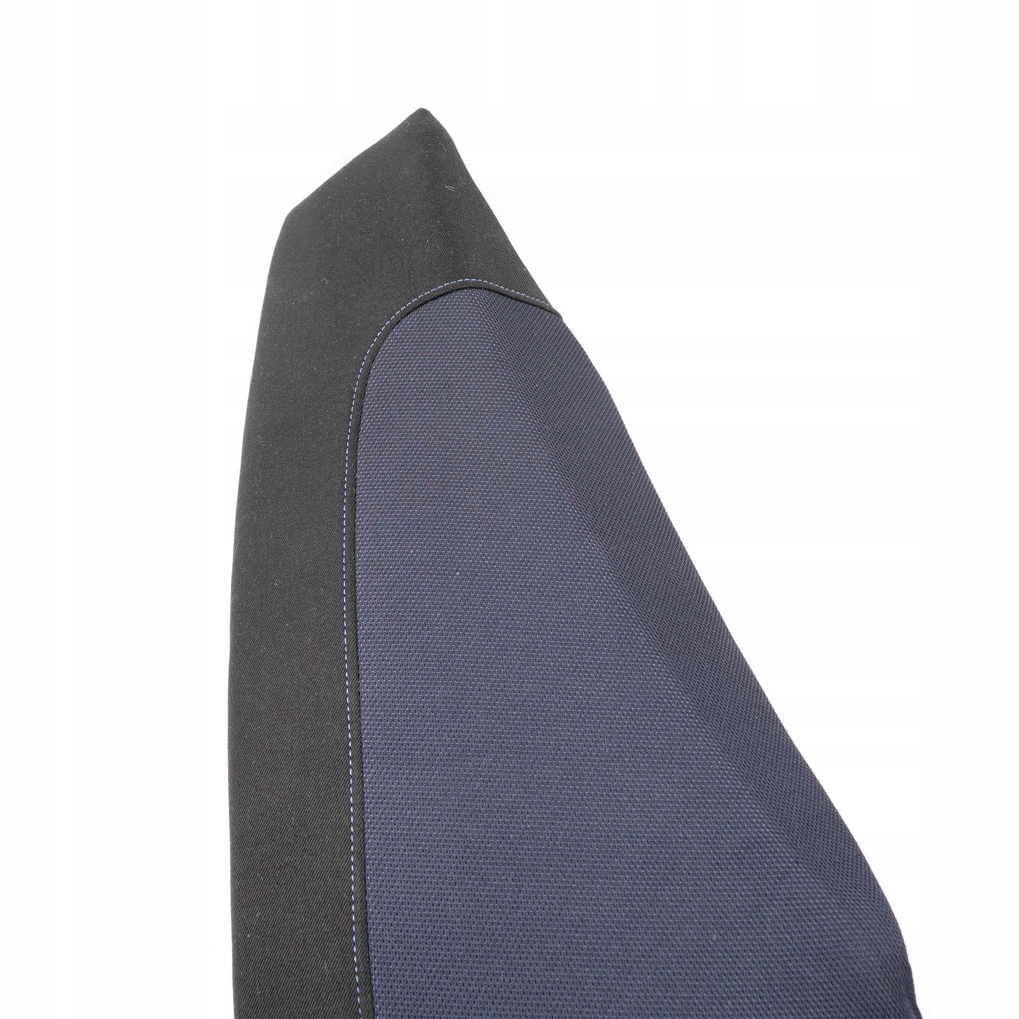 BMW 1 Series E81 Side Finisher Cloth Rear Seat Right O/S Network Monaco Blue