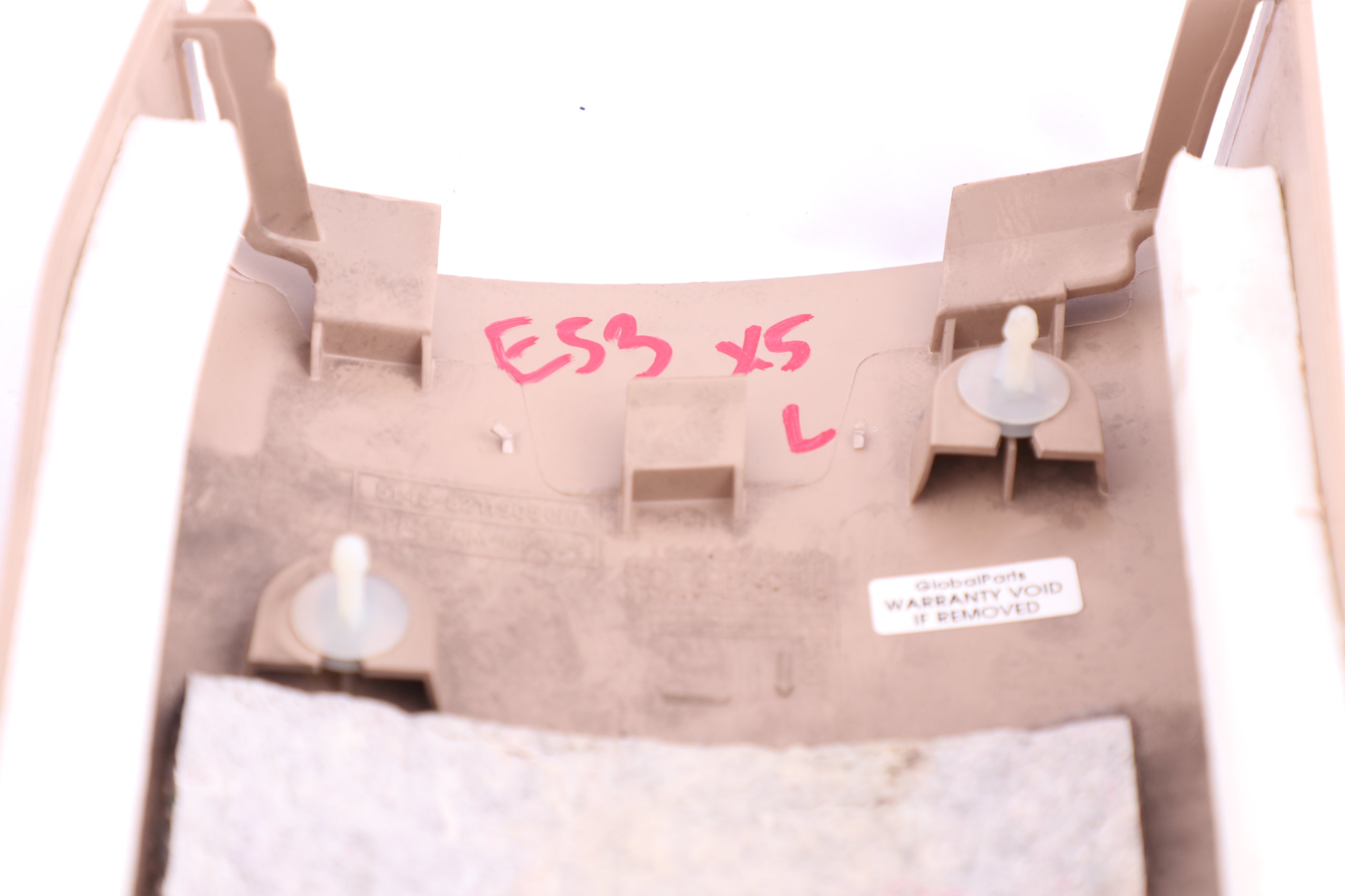 BMW X5 Series E53 Covering Column Center Lower Left N/S Beige Hellbeige 8211905