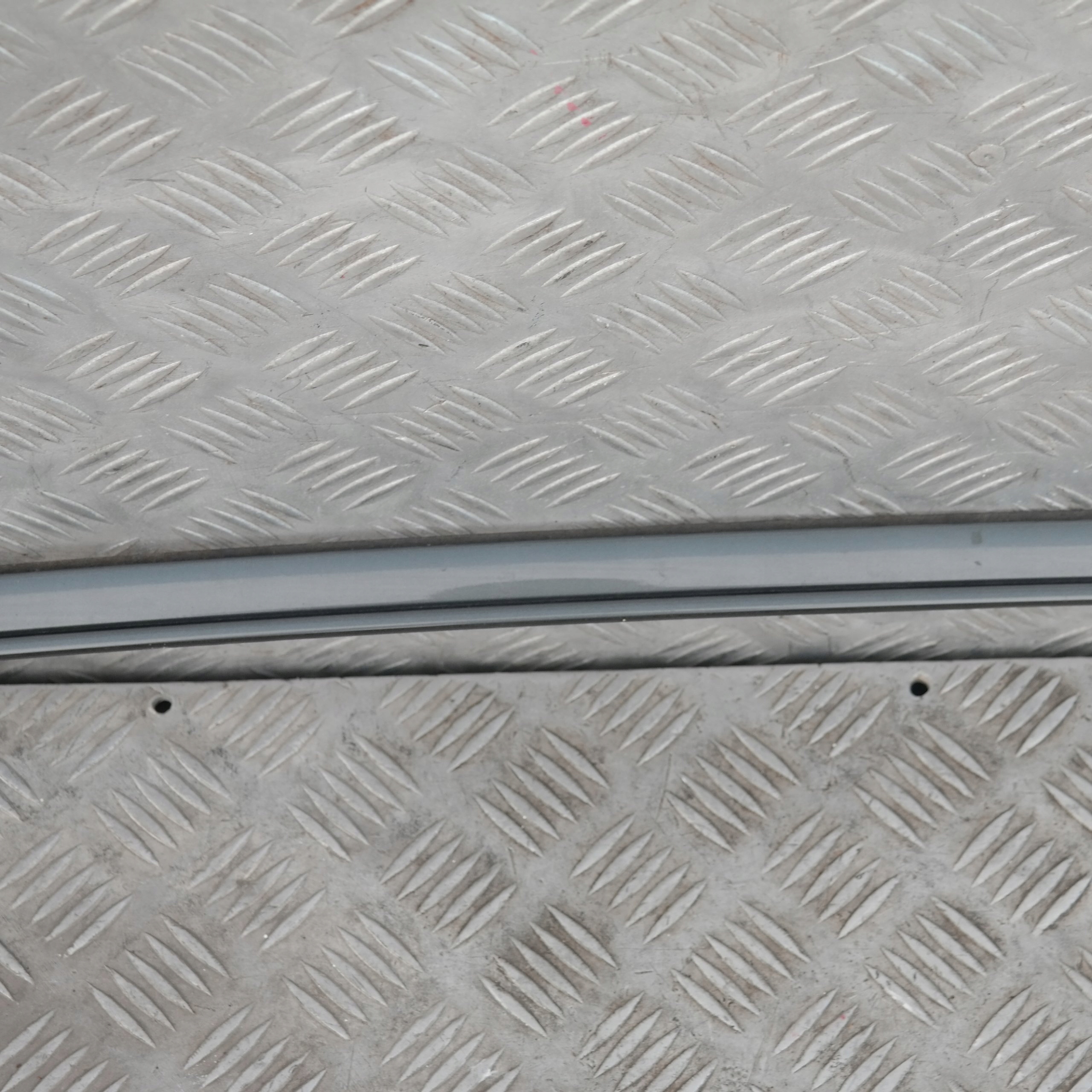 BMW 5 Series E60 Right Roof Moulding Railing Gutter Rail O/S Titangrau II Grey