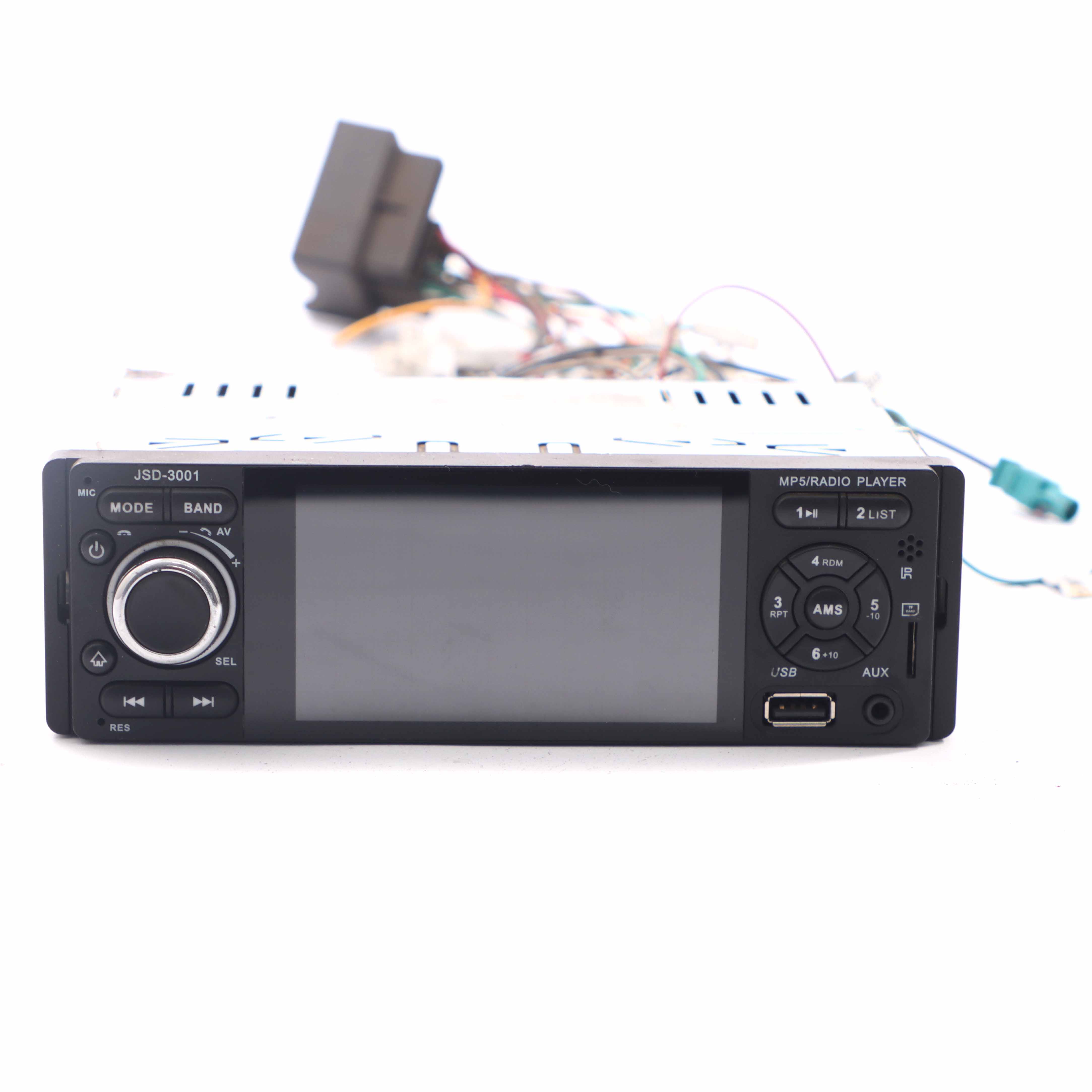 JSD-3001 MP5 Player Head Unit Stereo Audio DVR Rear View Player 4.1" IPS Screen