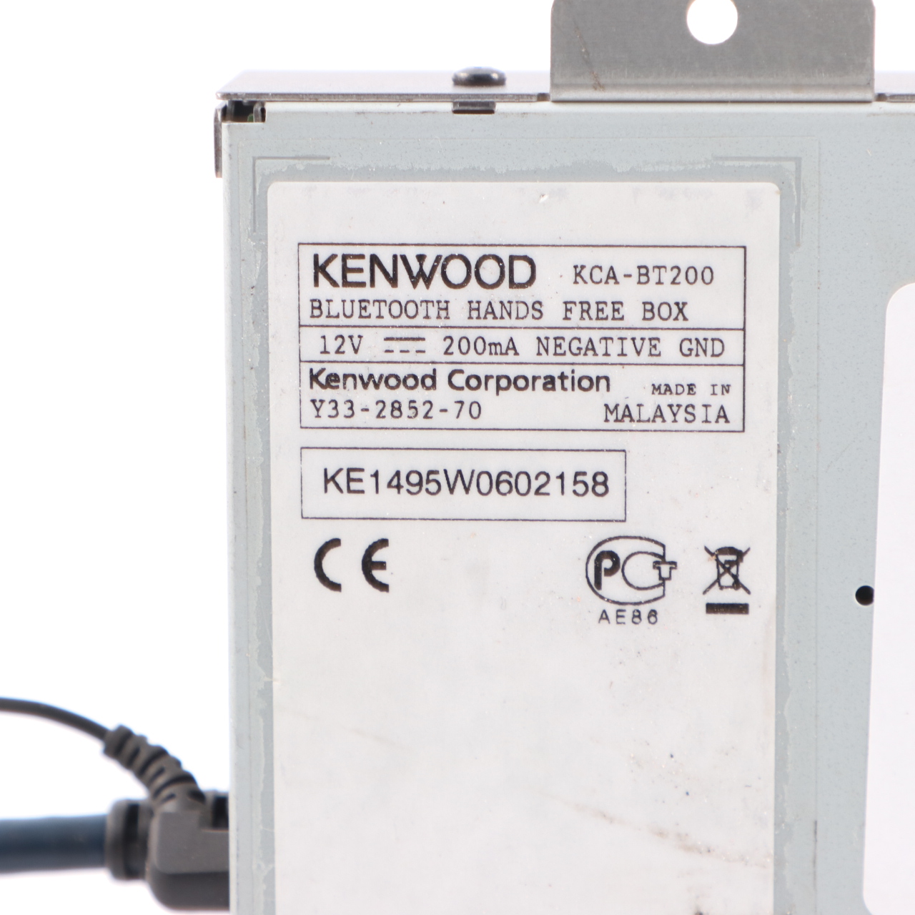 Kenwood KCA-BT200 Bluetooth Hands-free Interface Control Unit Module