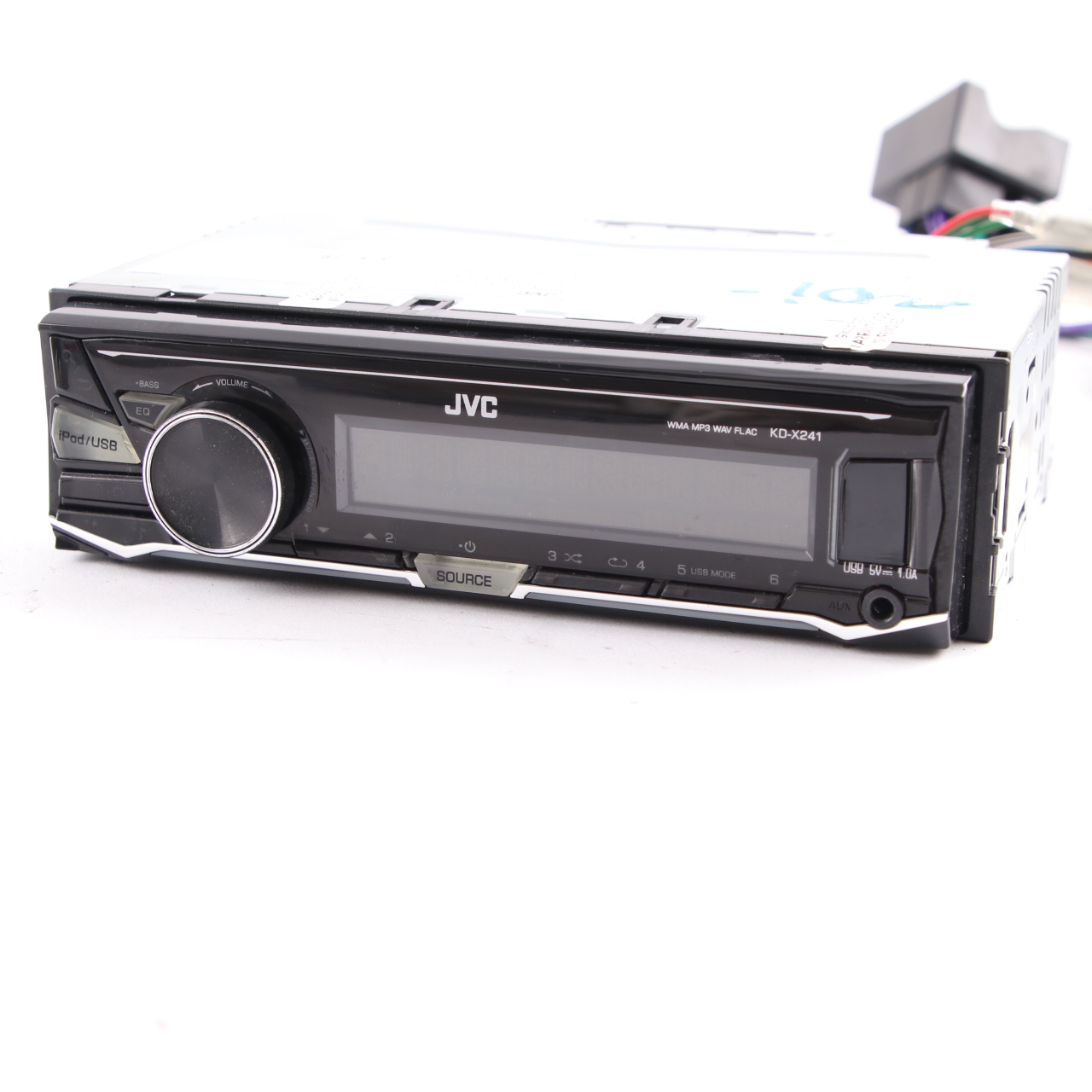 Genuine JVC KD-X241 Car Radio Stereo USB MP3 WMA WAV FLAC Audio Player Head Unit