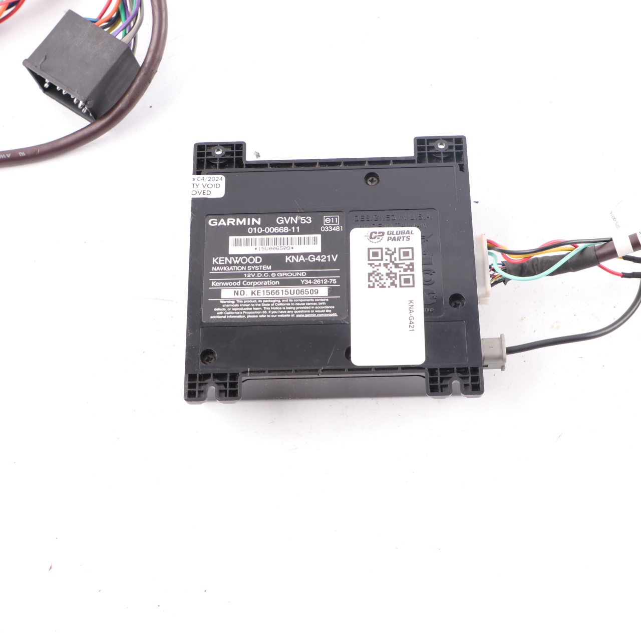 Kenwood KNA-G421 Garmin Hideaway GPS Navigation Control Unit Module