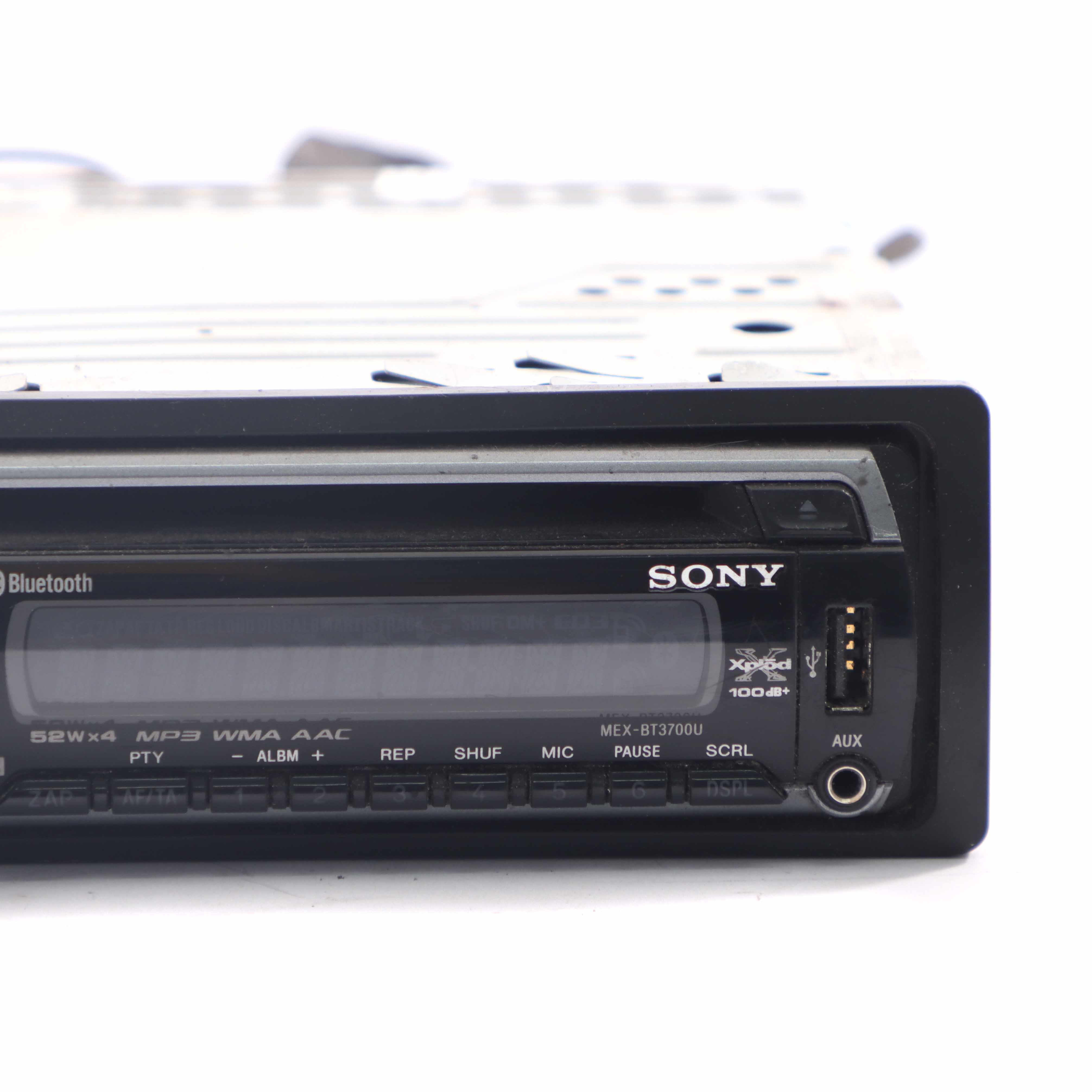 Genuine Sony MEX-BT3700U CD Bluetooth USB Stereo Audio Player Head Unit