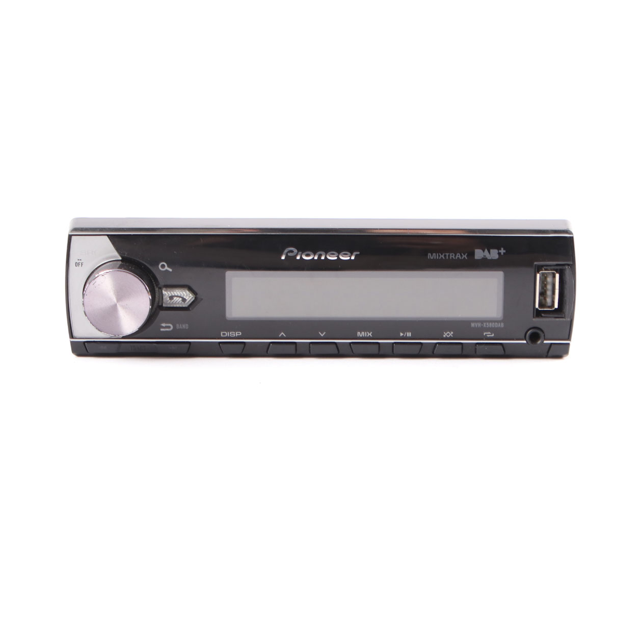 Genuine Pioneer MVH-X580DAB Bluetooth USB AUX Audio Player Front Face Panel