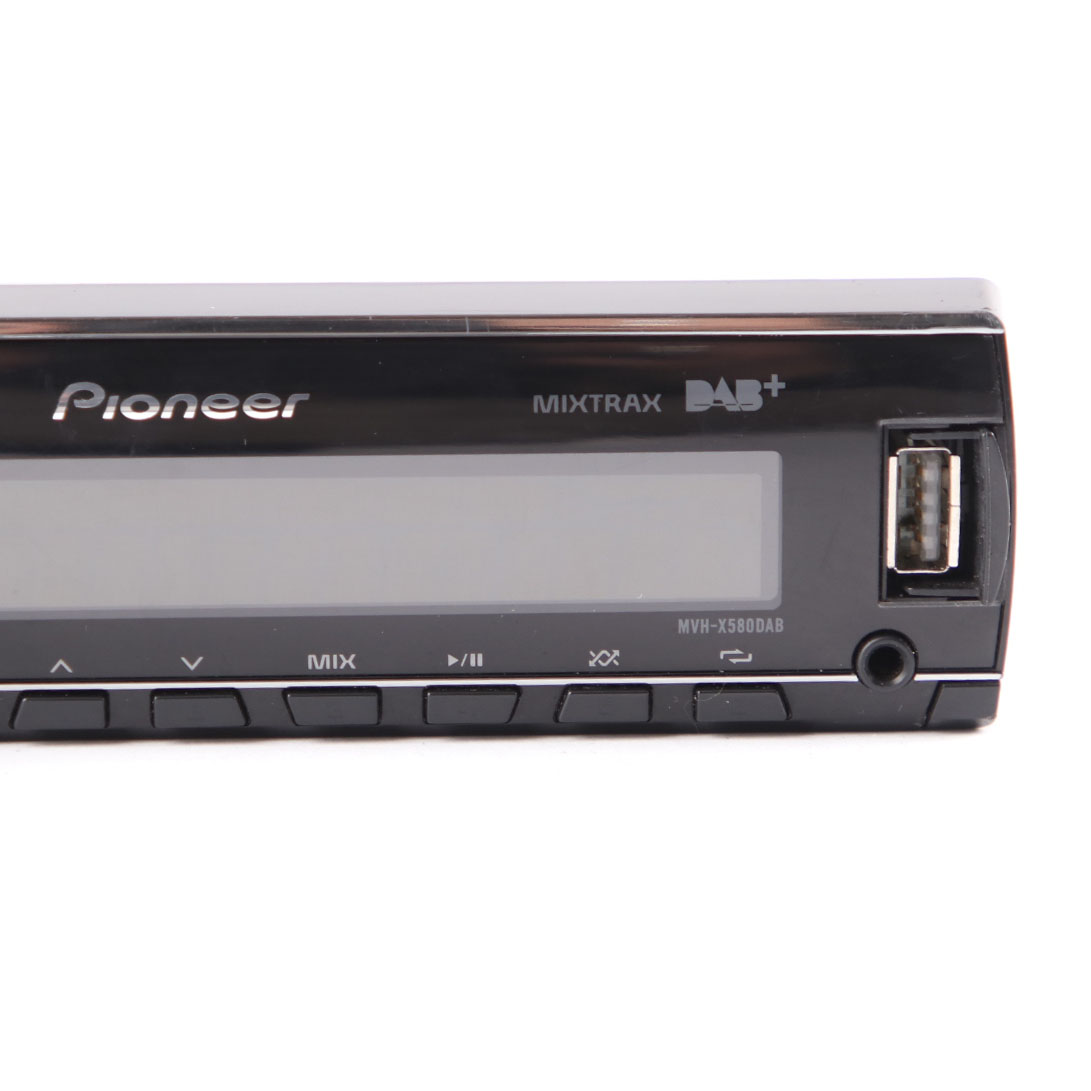 Genuine Pioneer MVH-X580DAB Bluetooth USB AUX Audio Player Front Face Panel