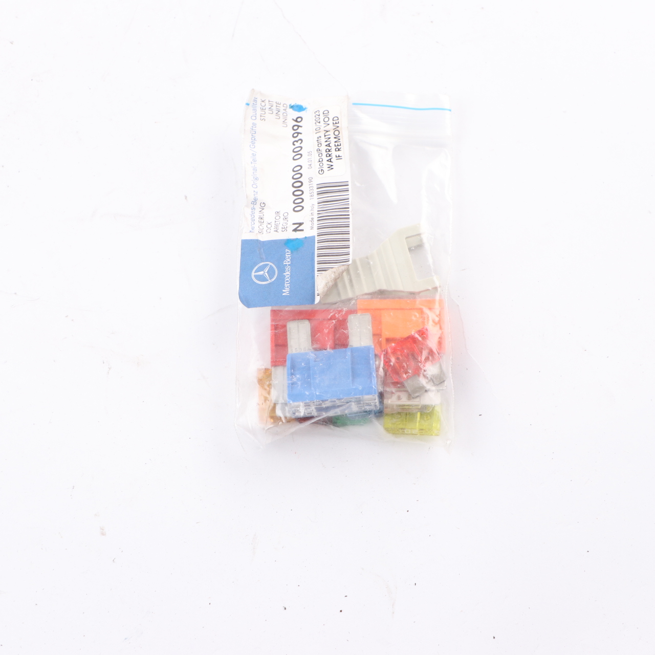 Mercedes Universal Fuse Relay Electrical Unit Set Bag N000000 003996