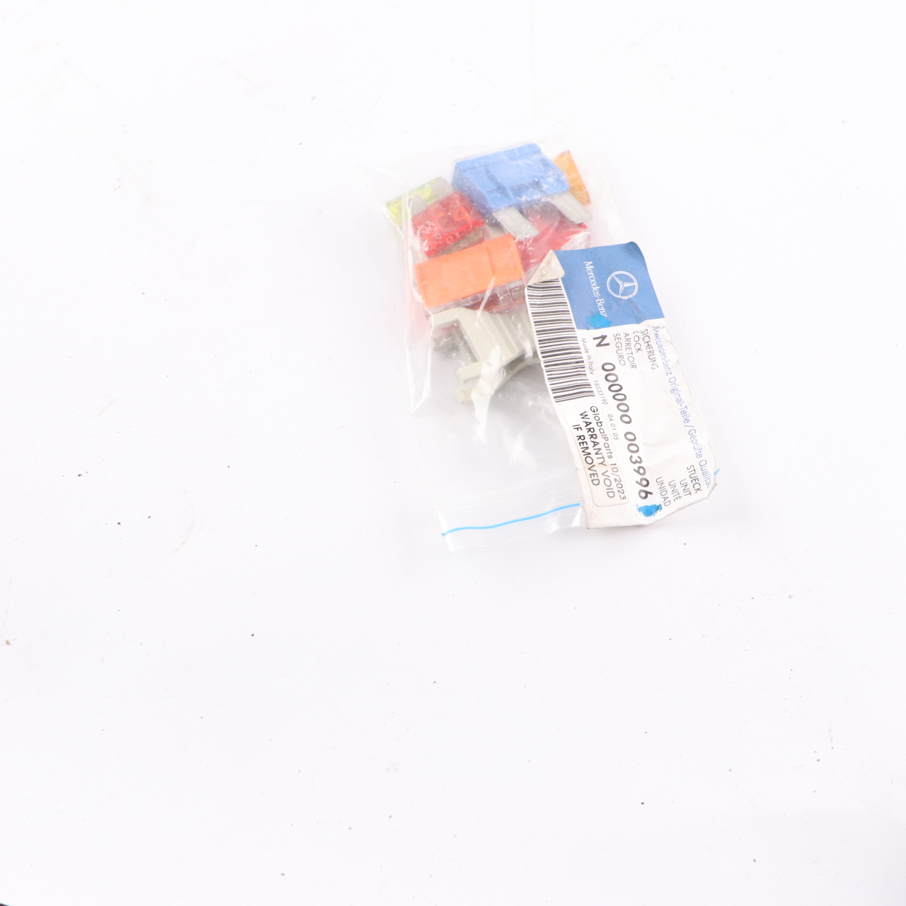 Mercedes Universal Fuse Relay Electrical Unit Set Bag N000000 003996