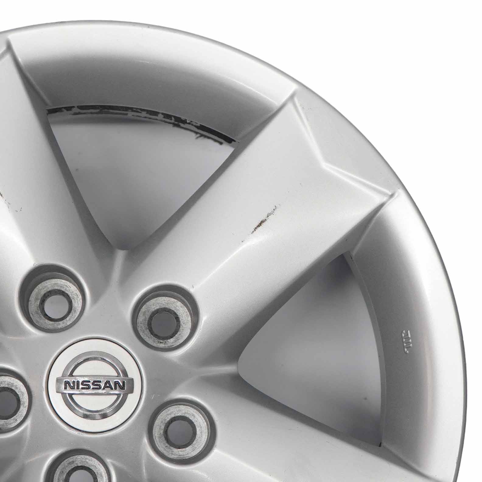 Nissan Qashqai Silver Alloy Wheel Rim 16" ET:40 6,5J N3160140