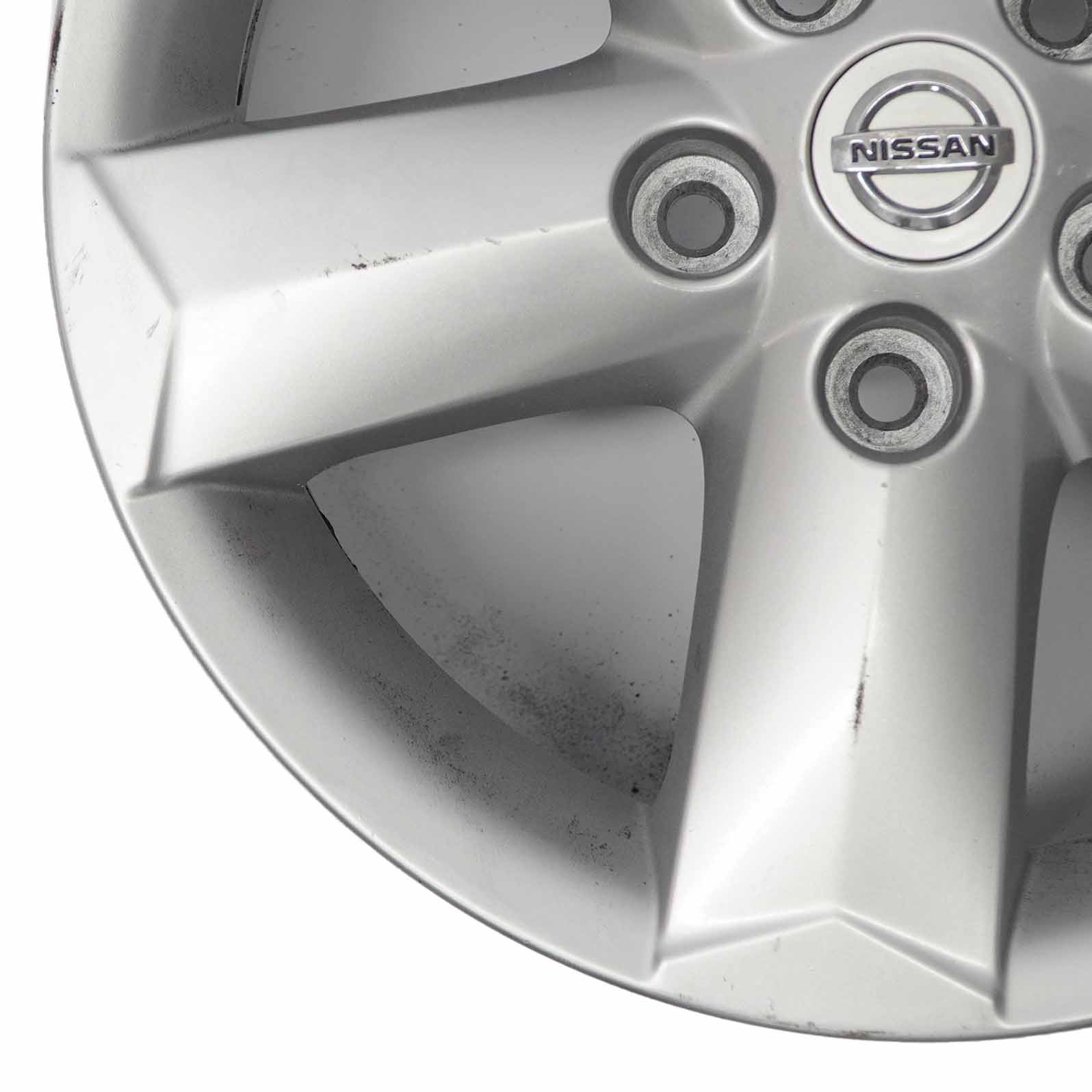 Nissan Qashqai Silver Alloy Wheel Rim 16" ET:40 6,5J N3160140