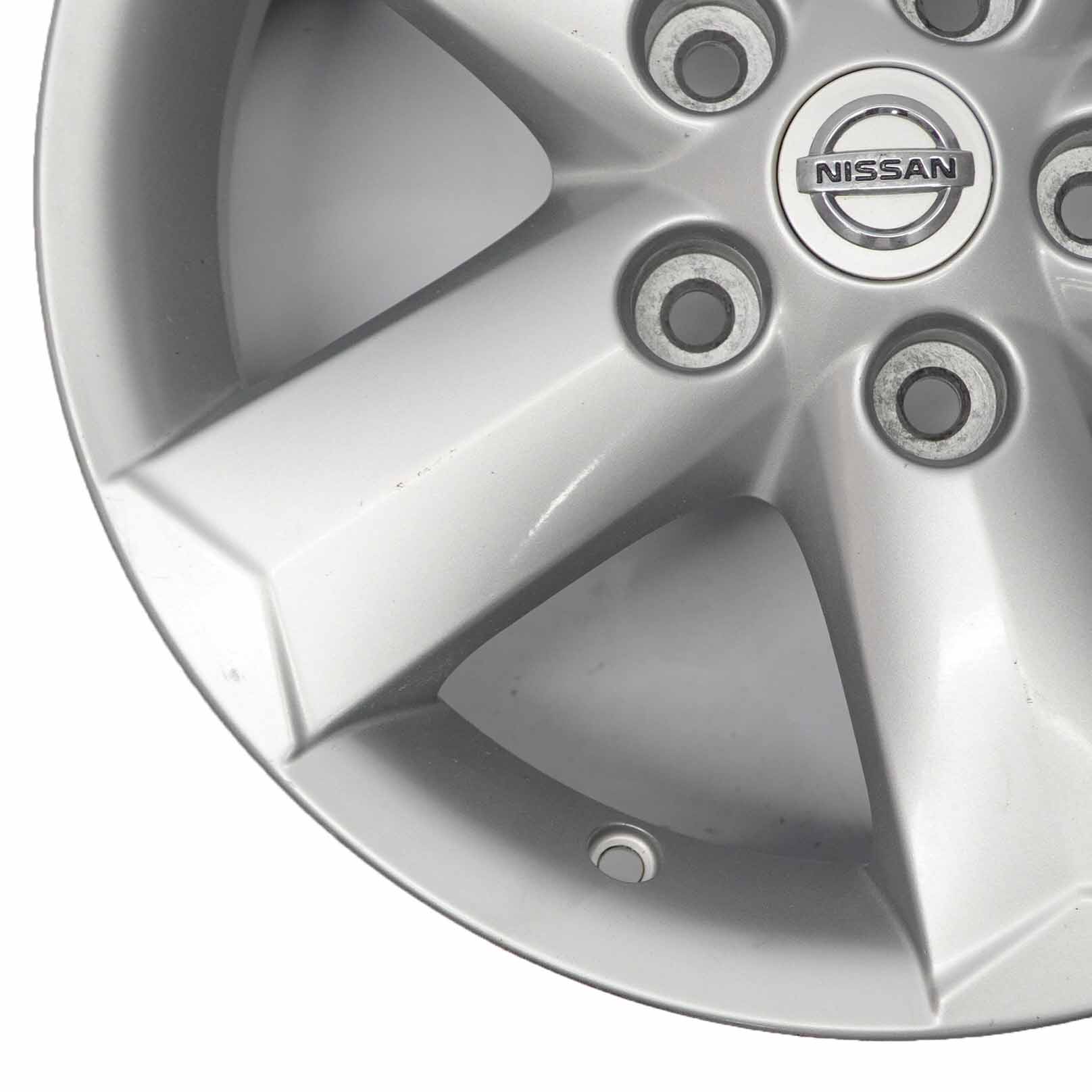 Nissan Qashqai Silver Alloy Wheel Rim 16" ET:40 6,5J N3160140