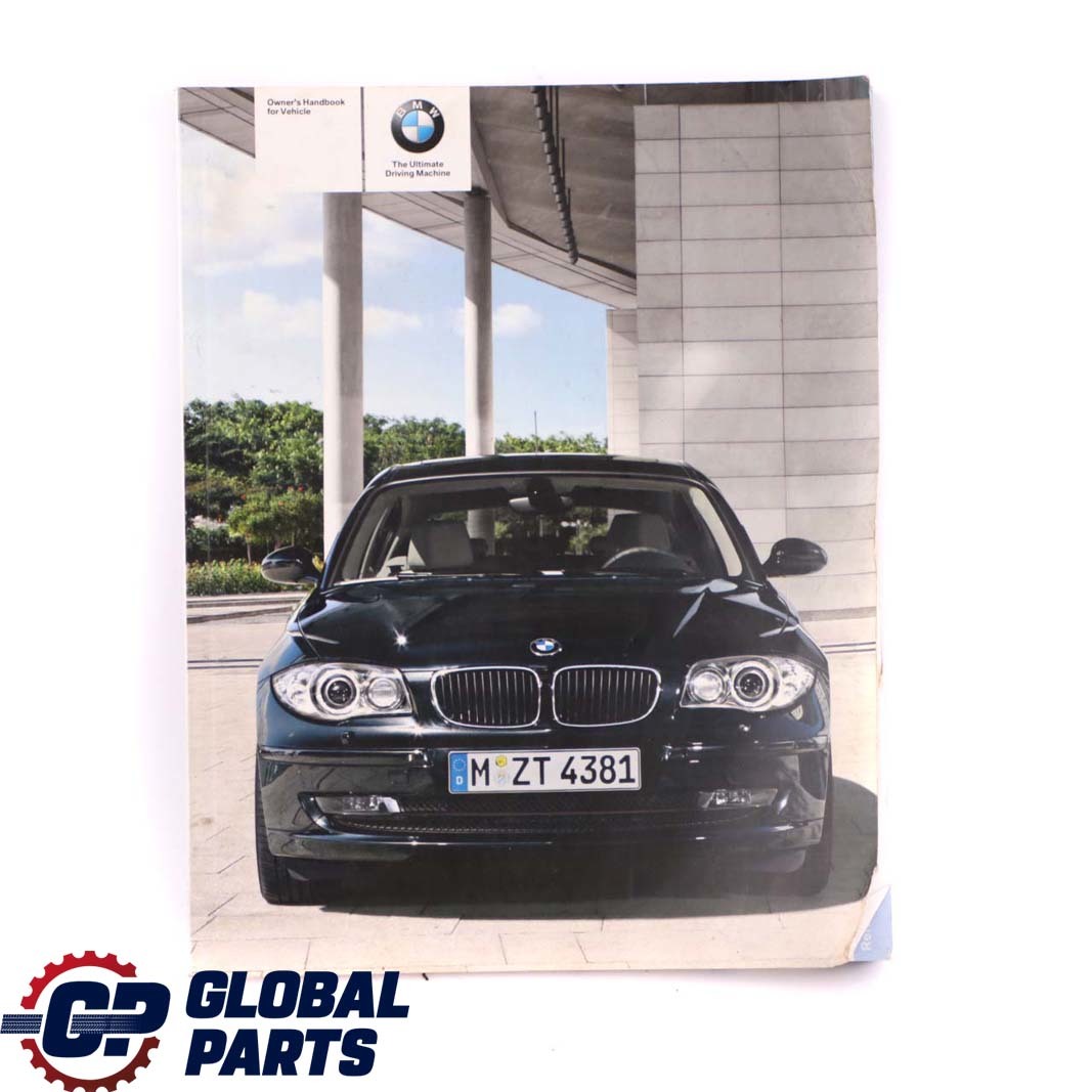 BMW 1 E81 E87 LCI 4 Service Booklet Owner's Handbook Pouch Case Wallet Set