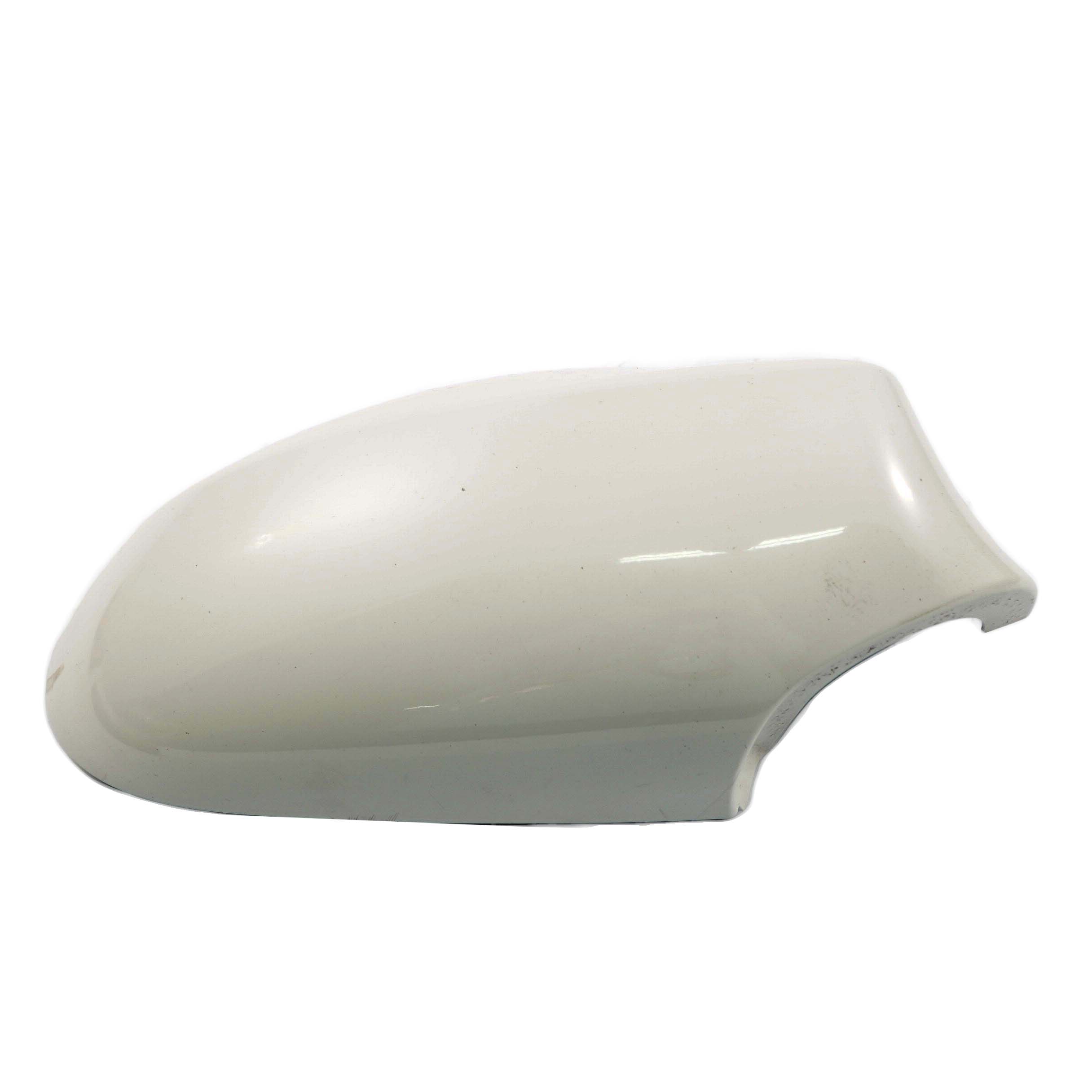 BMW 1 E81 E87 Right O/S Cover Cap Casing Wing Mirror Alpinweiss Alpine White