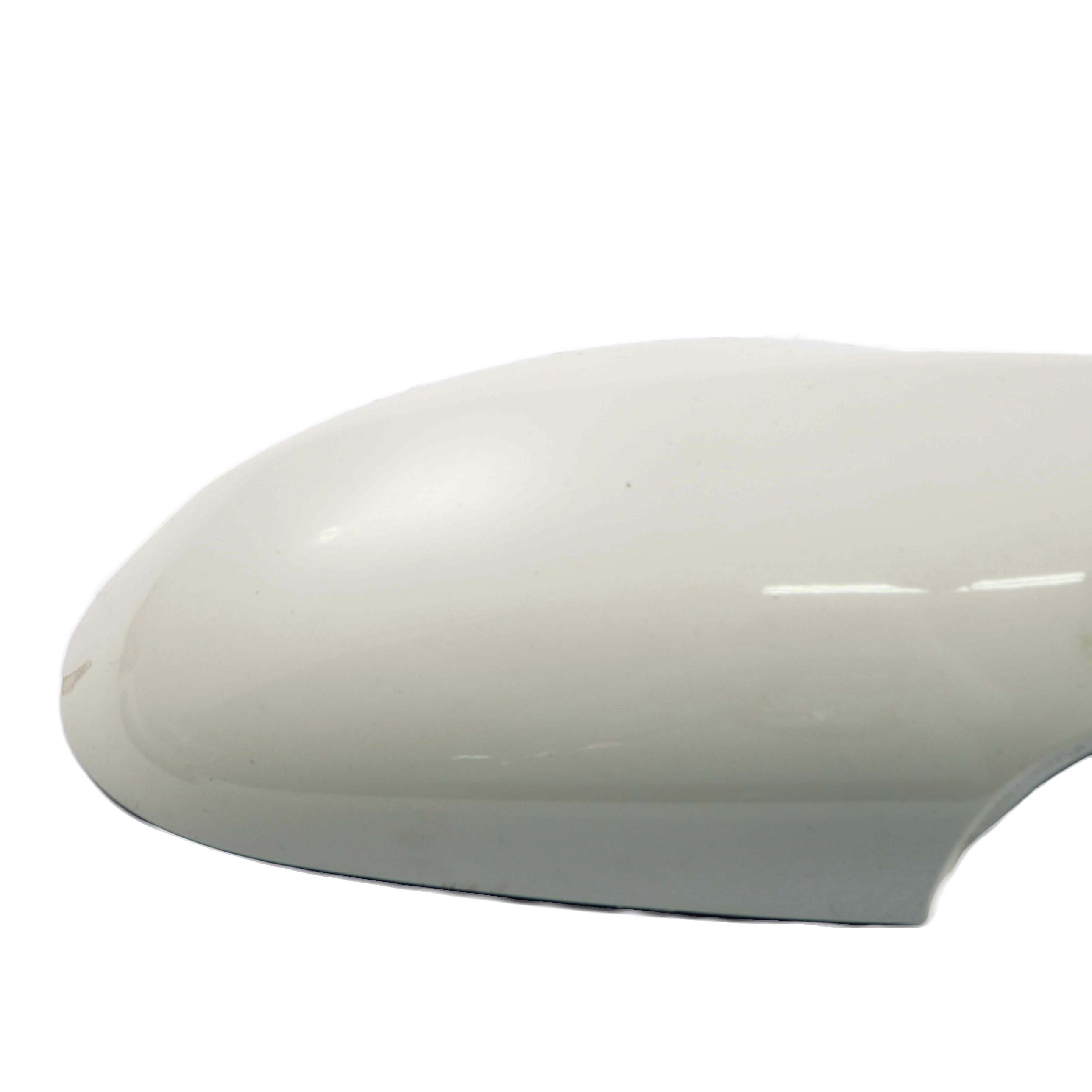 BMW 1 E81 E87 Right O/S Cover Cap Casing Wing Mirror Alpinweiss Alpine White