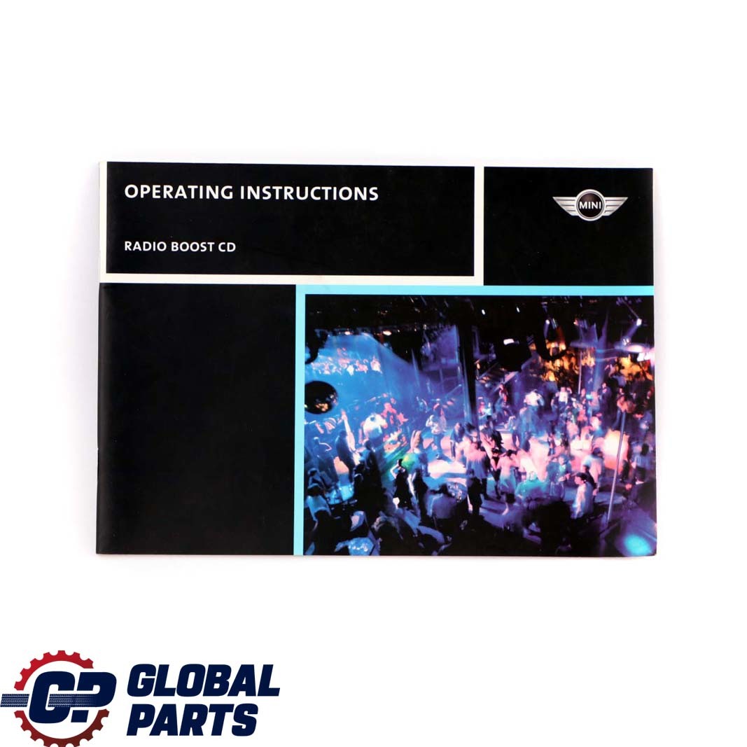 BMW Mini Cooper R50 R53 Operating Instructions Radio Book Set 0156619