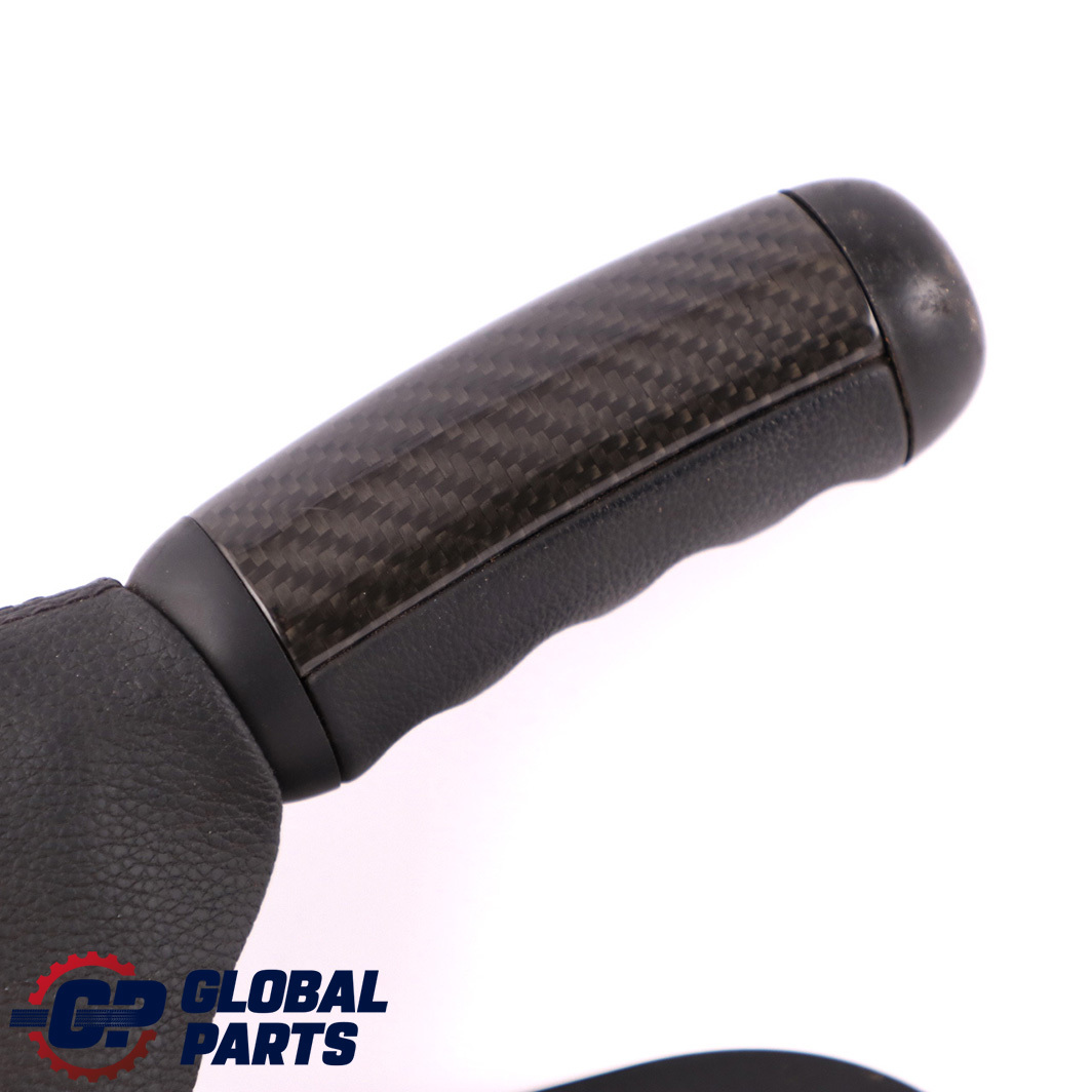 Mini JCW R50 R53 R55 R56 Handbrake Lever Cover Cover Leather Carbon 0417956