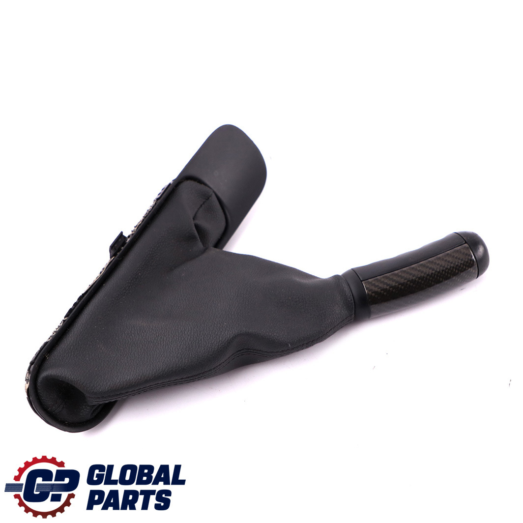 Mini JCW R50 R53 R55 R56 Handbrake Lever Cover Cover Leather Carbon 0417956