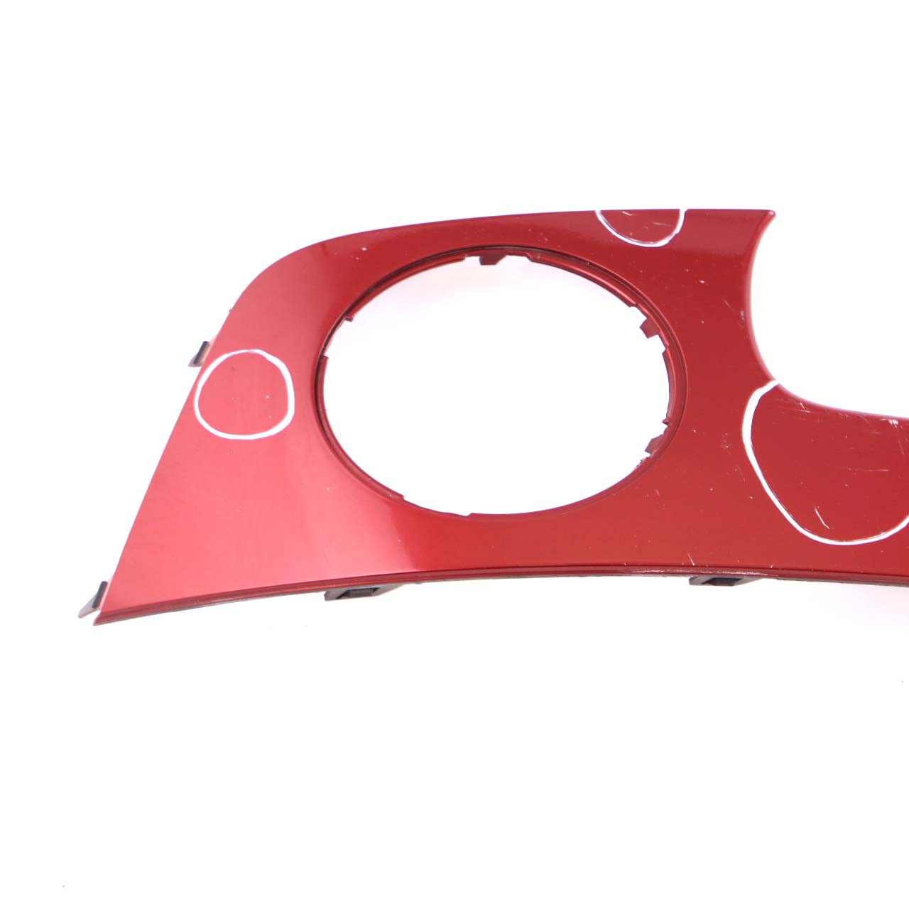 Mini Cooper R55 R56 R57 Front Bumper Trim Cover Panel Left N/S Nightfire Red