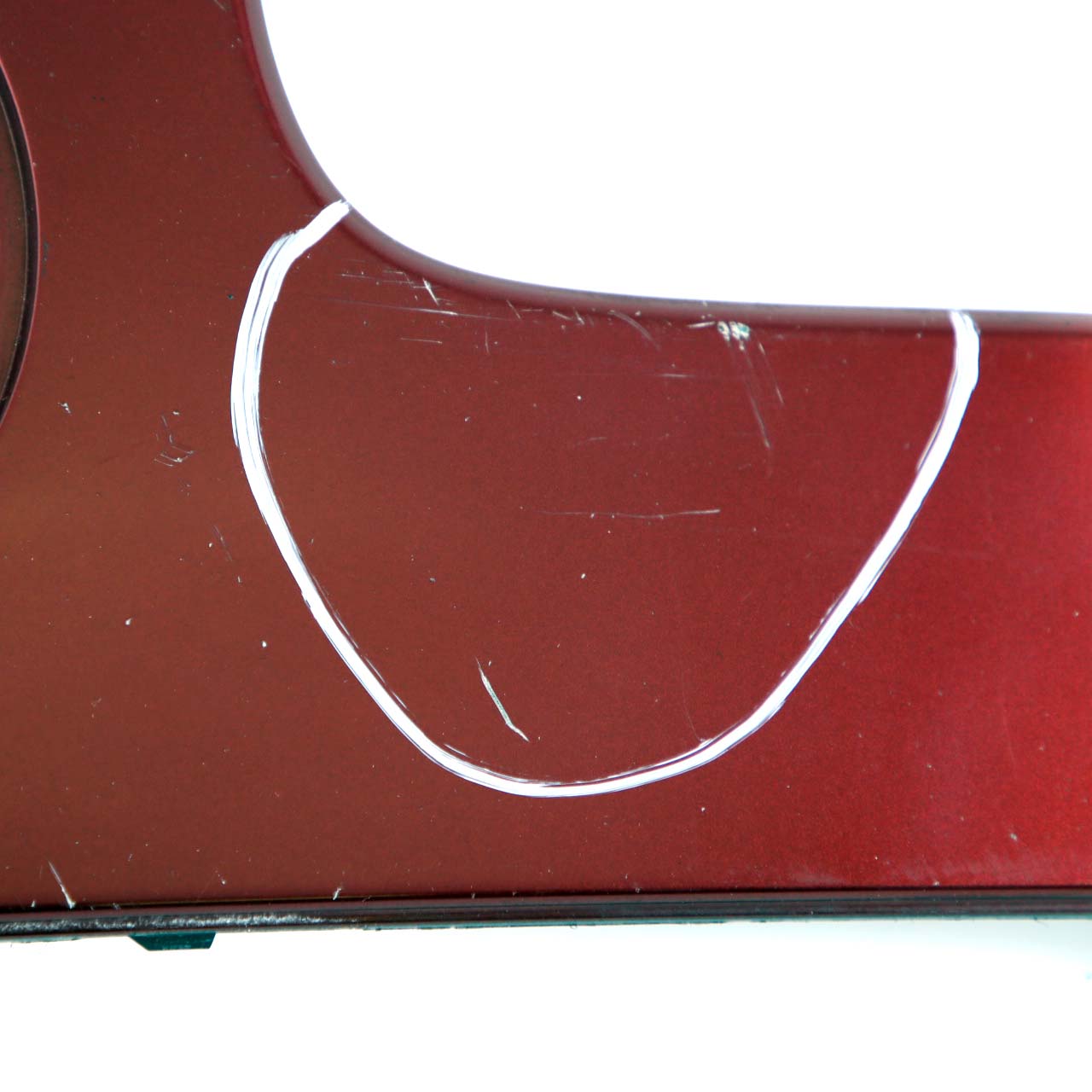 Mini Cooper R55 R56 R57 Front Bumper Trim Cover Panel Left N/S Nightfire Red