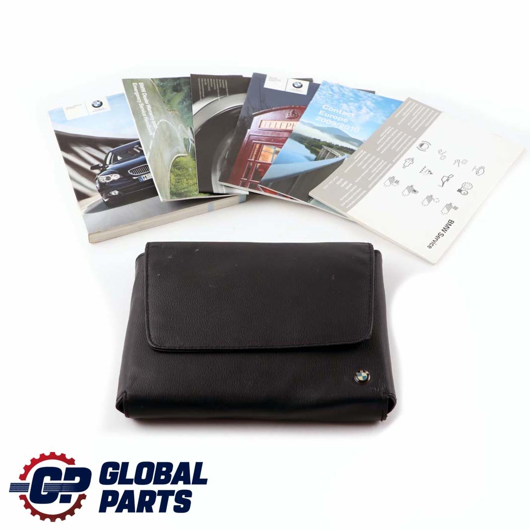 BMW 5 Series E60 E61 LCI Service Booklet Owner's Handbook Books Set Case