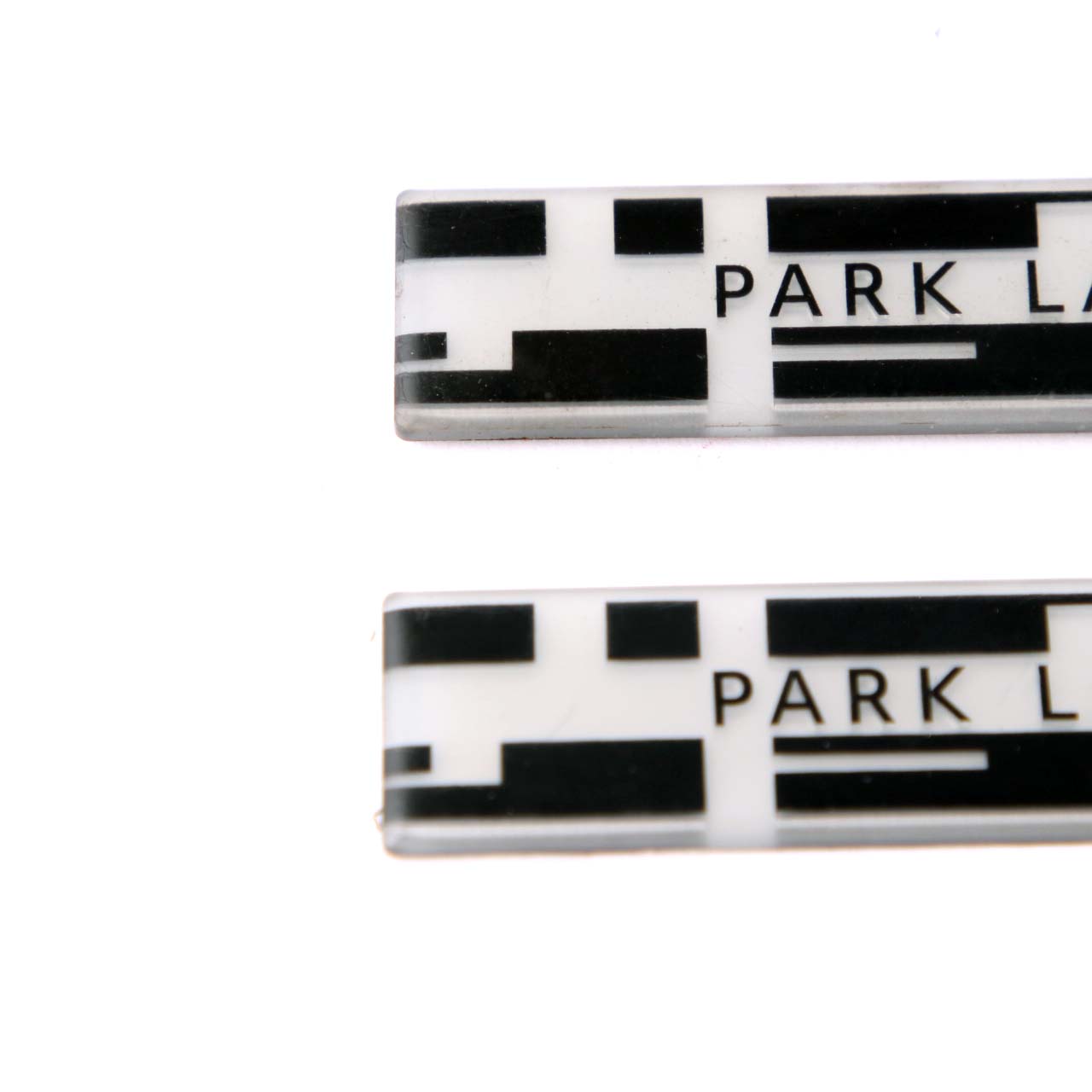 Mini R50 Park Lane Sticker Rear Window Decals Plates Set