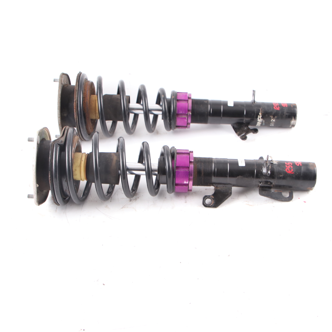 Spring Strut Mini R55 Stance+ Front Rear Suspension N/O/S Shock Absorber Set