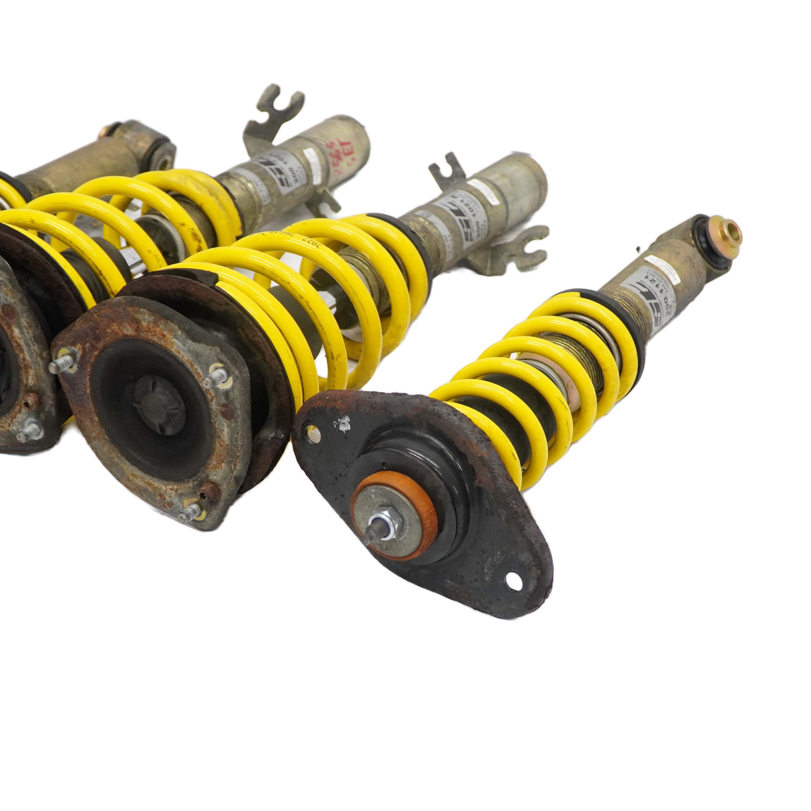 Mini R56 Cooper S ST Suspensions Front Rear Axle Spring Strut Coilovers Set