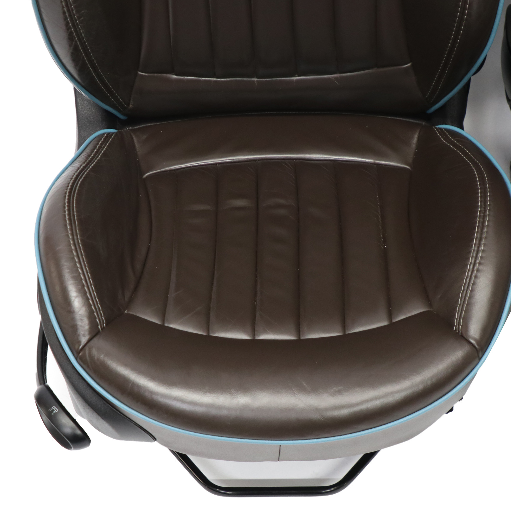 Mini R57 Convertible Leather Seats Heated Sport Lounge Dark Truffle Seat Set