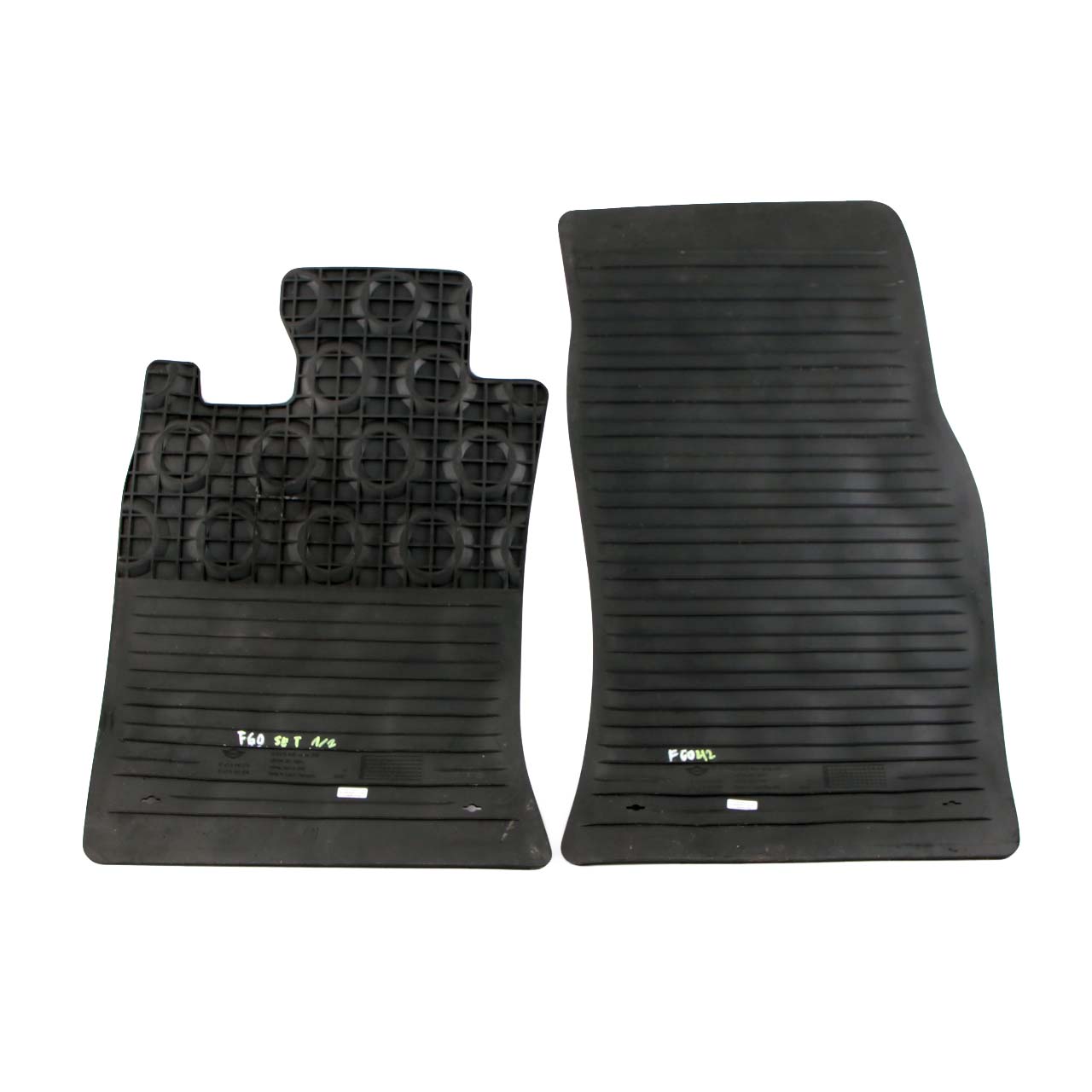 Mini R50 R53 Floor Mats All Weather Interior Front Rubber Mat Set 0391752