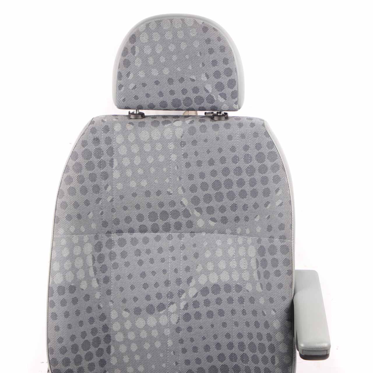 Ford Transit Front Seat Right O/S Passenger Side Double Seat Cloth Lichen Grey