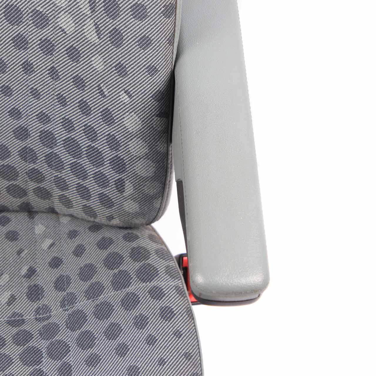 Ford Transit Front Seat Right O/S Passenger Side Double Seat Cloth Lichen Grey