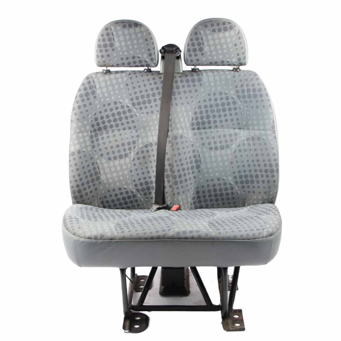 Ford Transit Front Seat Left N/S Passenger Side Double Seat Cloth Lichen Grey