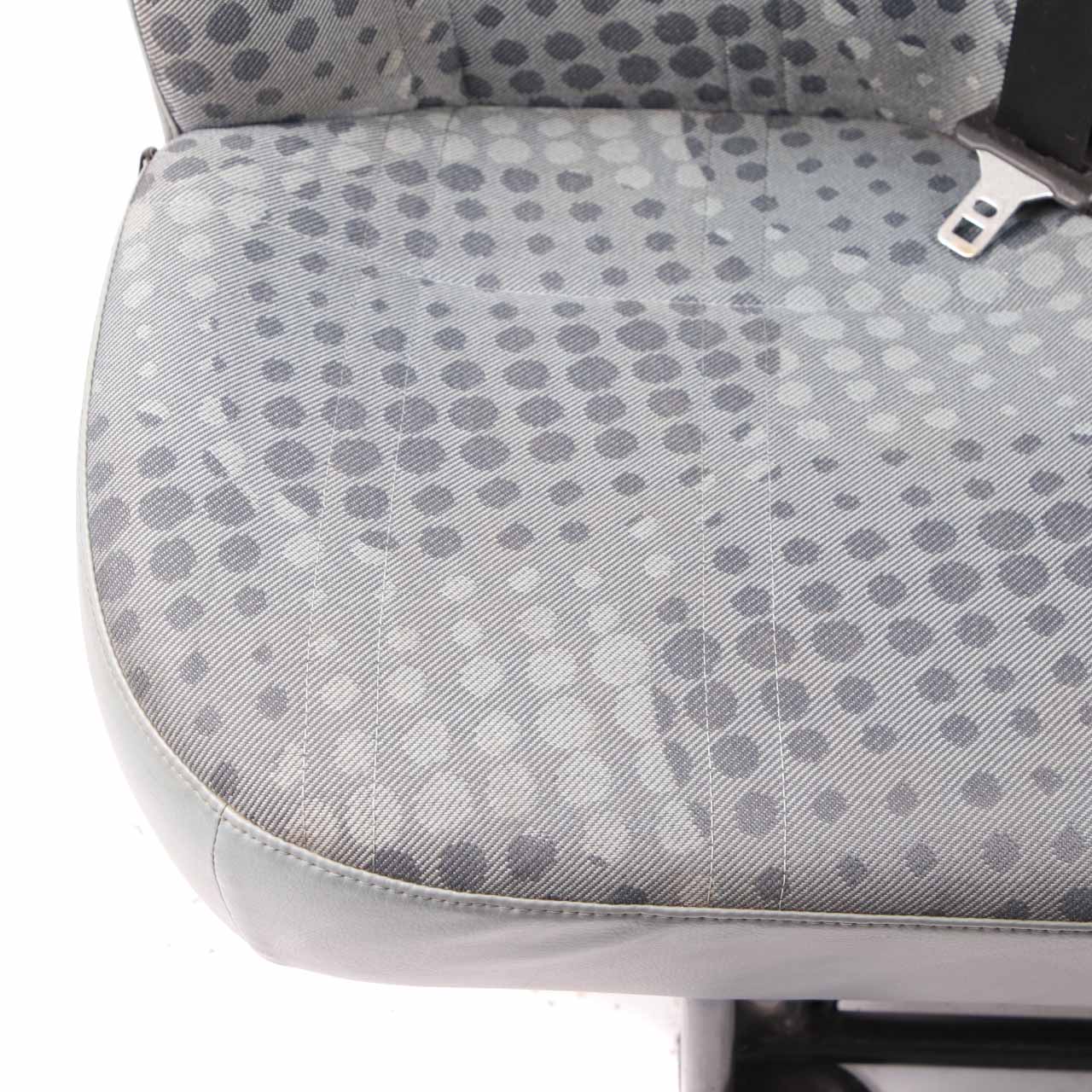 Ford Transit Front Seat Left N/S Passenger Side Double Seat Cloth Lichen Grey