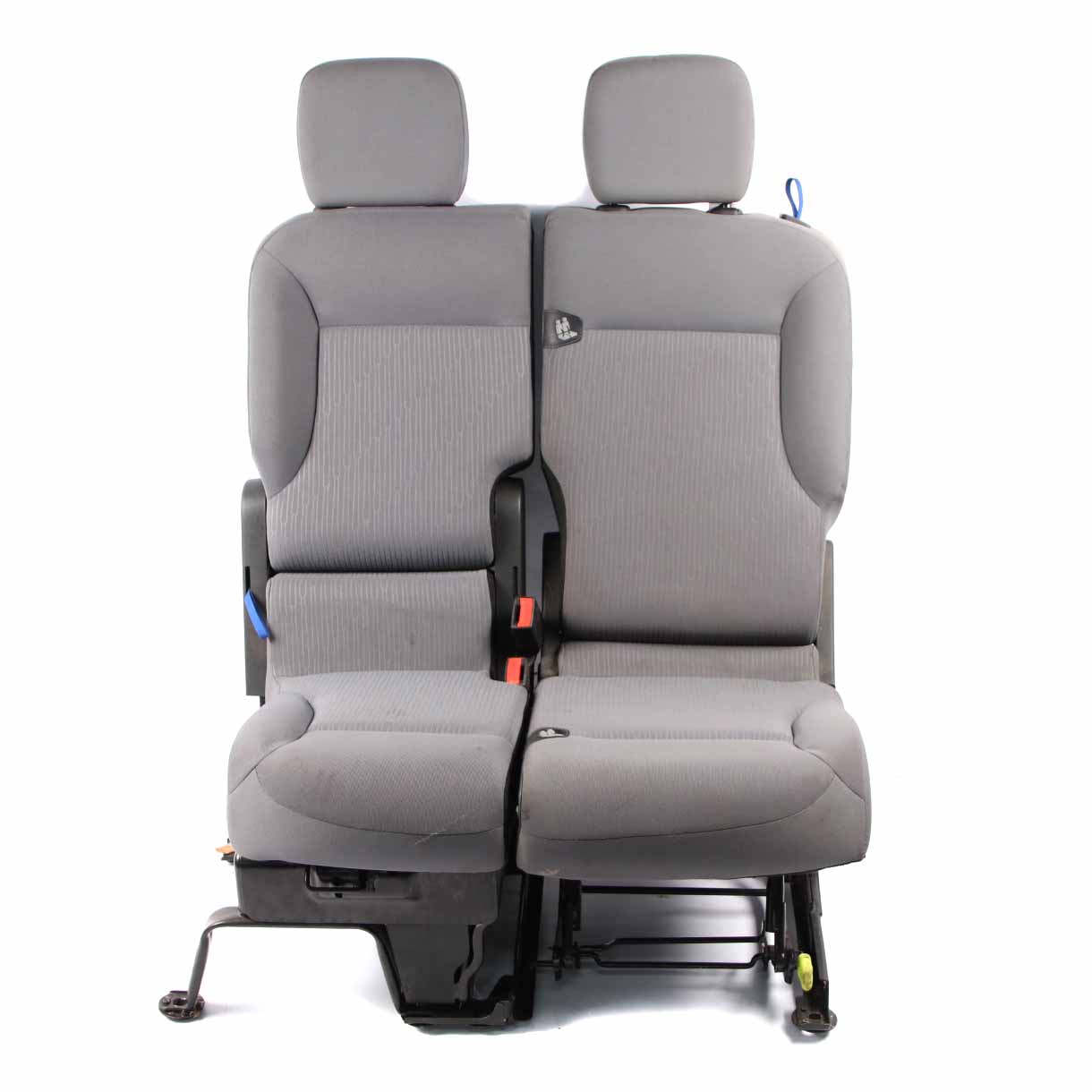 Peugeot Partner B9 Front Seat Left N/S Passenger Side Double Seat Cloth Grey