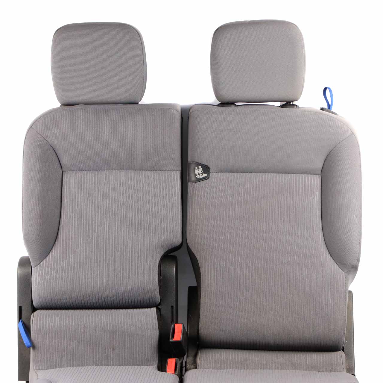 Peugeot Partner B9 Front Seat Left N/S Passenger Side Double Seat Cloth Grey